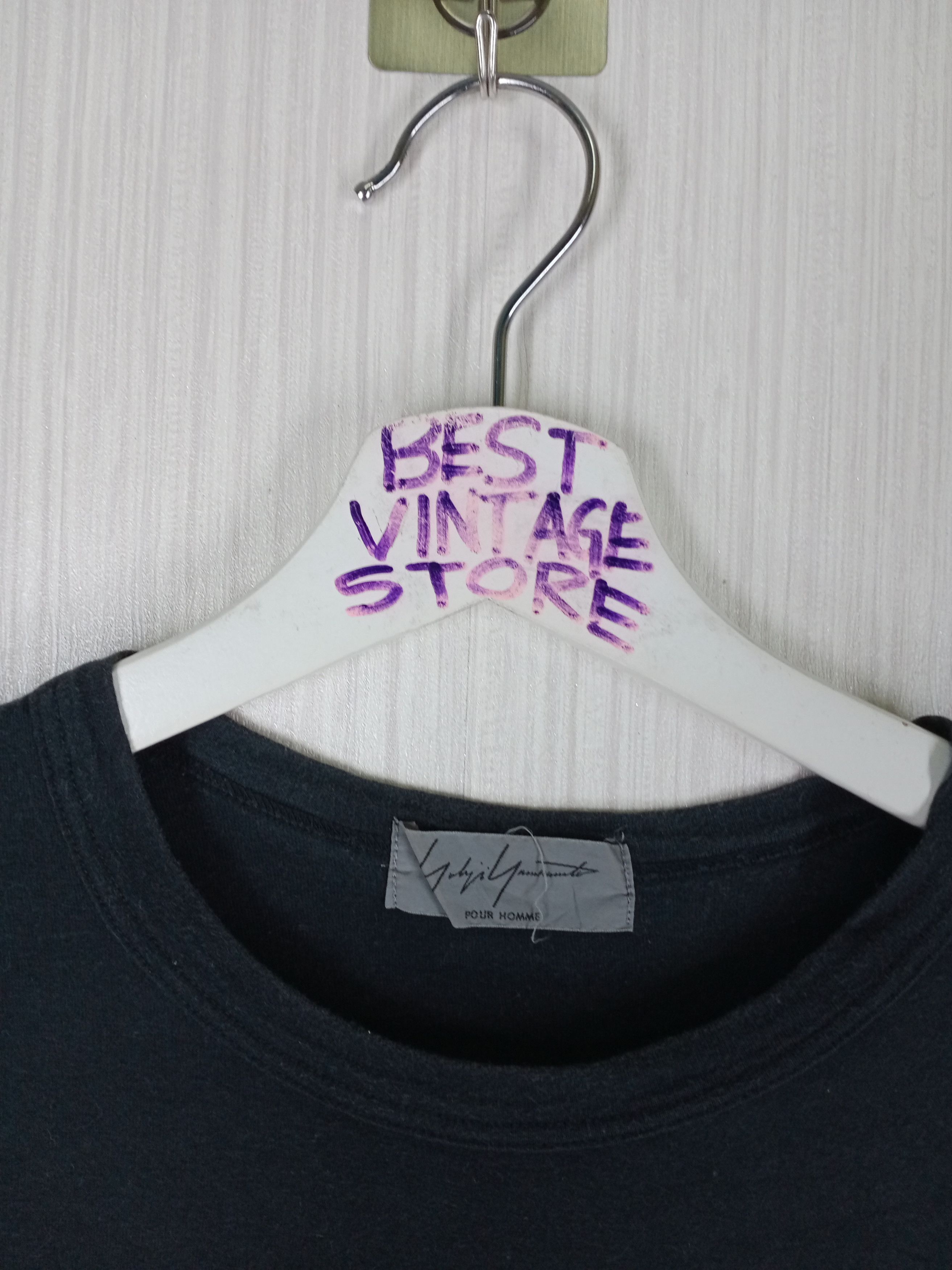 Yohji Yamamoto Yohji yamamoto Signature Pour Homme Tshirt Size US L / EU 52-54 / 3 - 4 Thumbnail