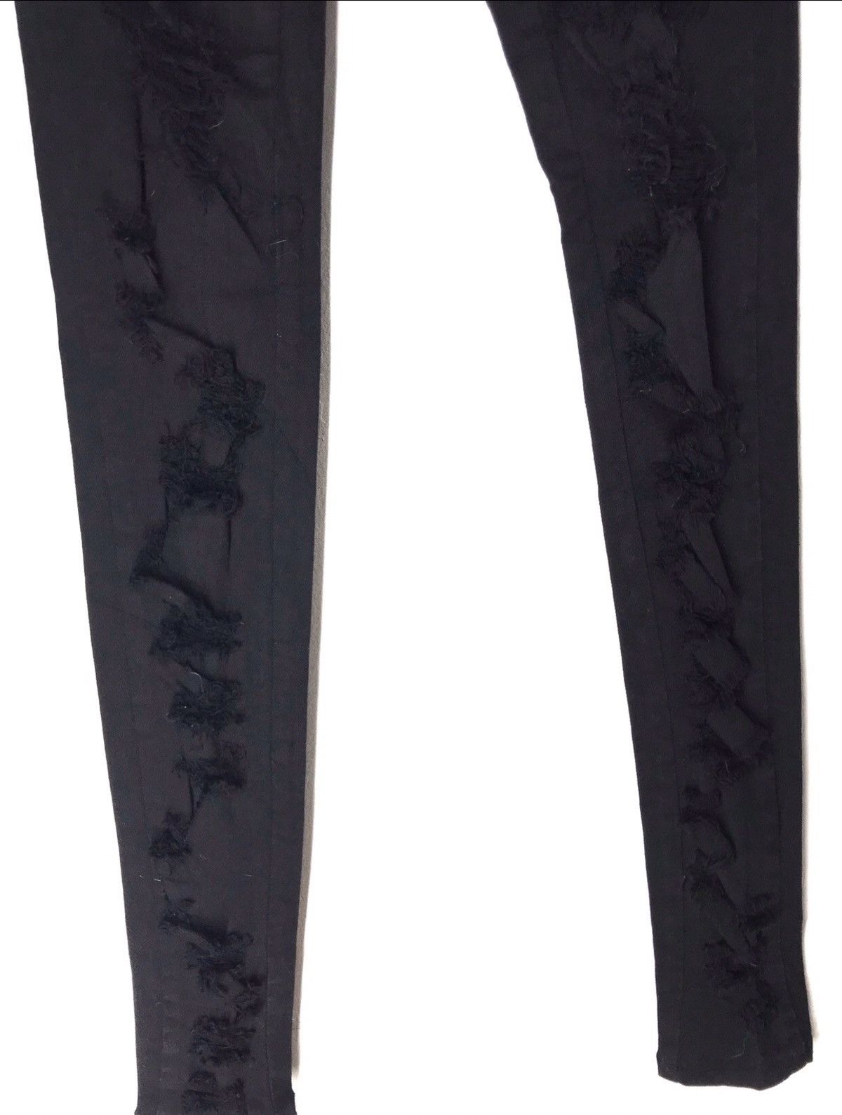 Roen × Seditionaries Japanese Roen Ripped Skinny Punk Rock Pant Size US 28 / EU 44 - 5 Thumbnail