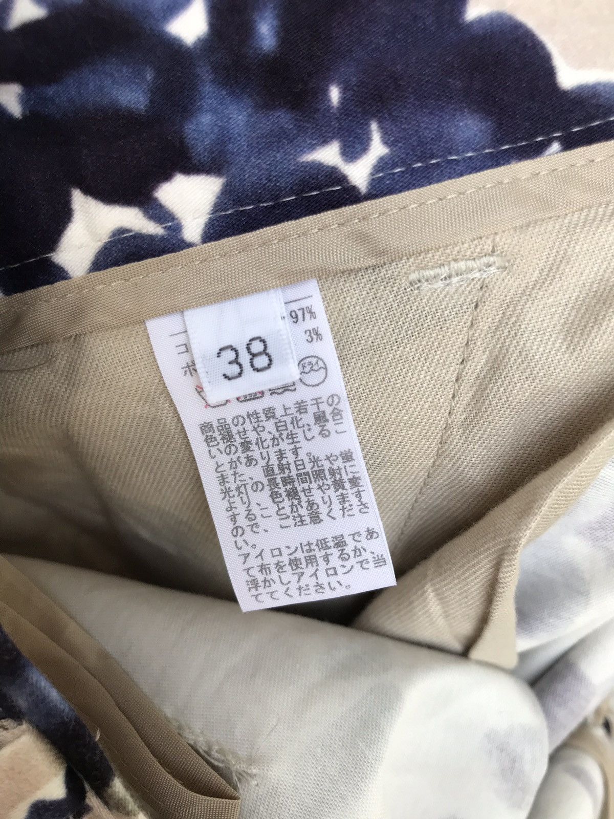 Incotex Made in Japan Incotex Floral Casual Pants Size US 26 / EU 42 - 5 Thumbnail