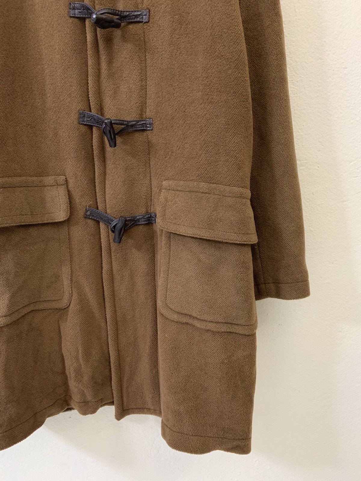 Fendi Vintage Fendi Wool Hoodie Long Coat Size US XL / EU 56 / 4 - 2 Thumbnail