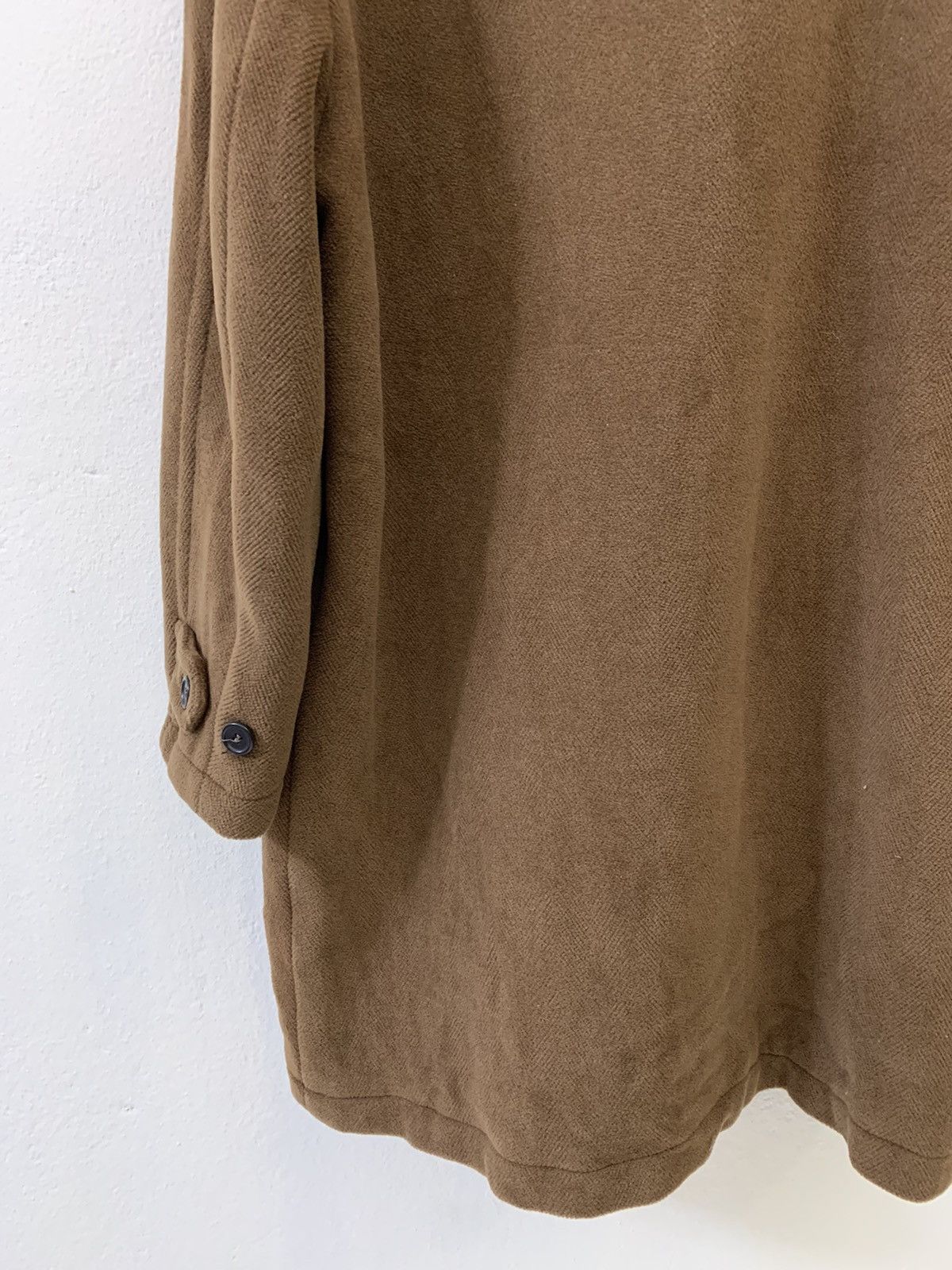 Fendi Vintage Fendi Wool Hoodie Long Coat Size US XL / EU 56 / 4 - 8 Thumbnail