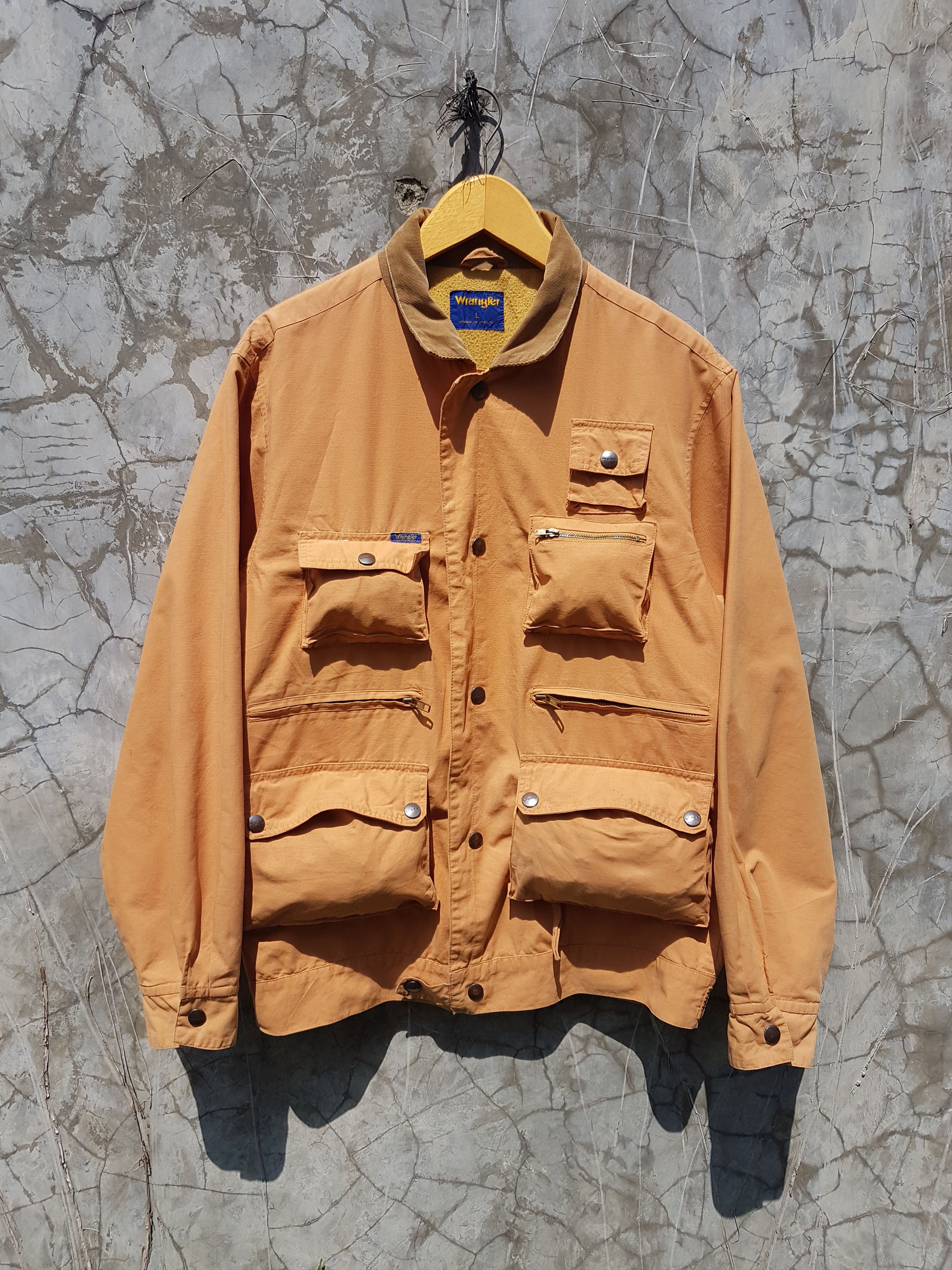 Vintage Fit M to L, Vintage Wrangler Japan Hunting Tactical Jacket Size US M / EU 48-50 / 2 - 1 Thumbnail