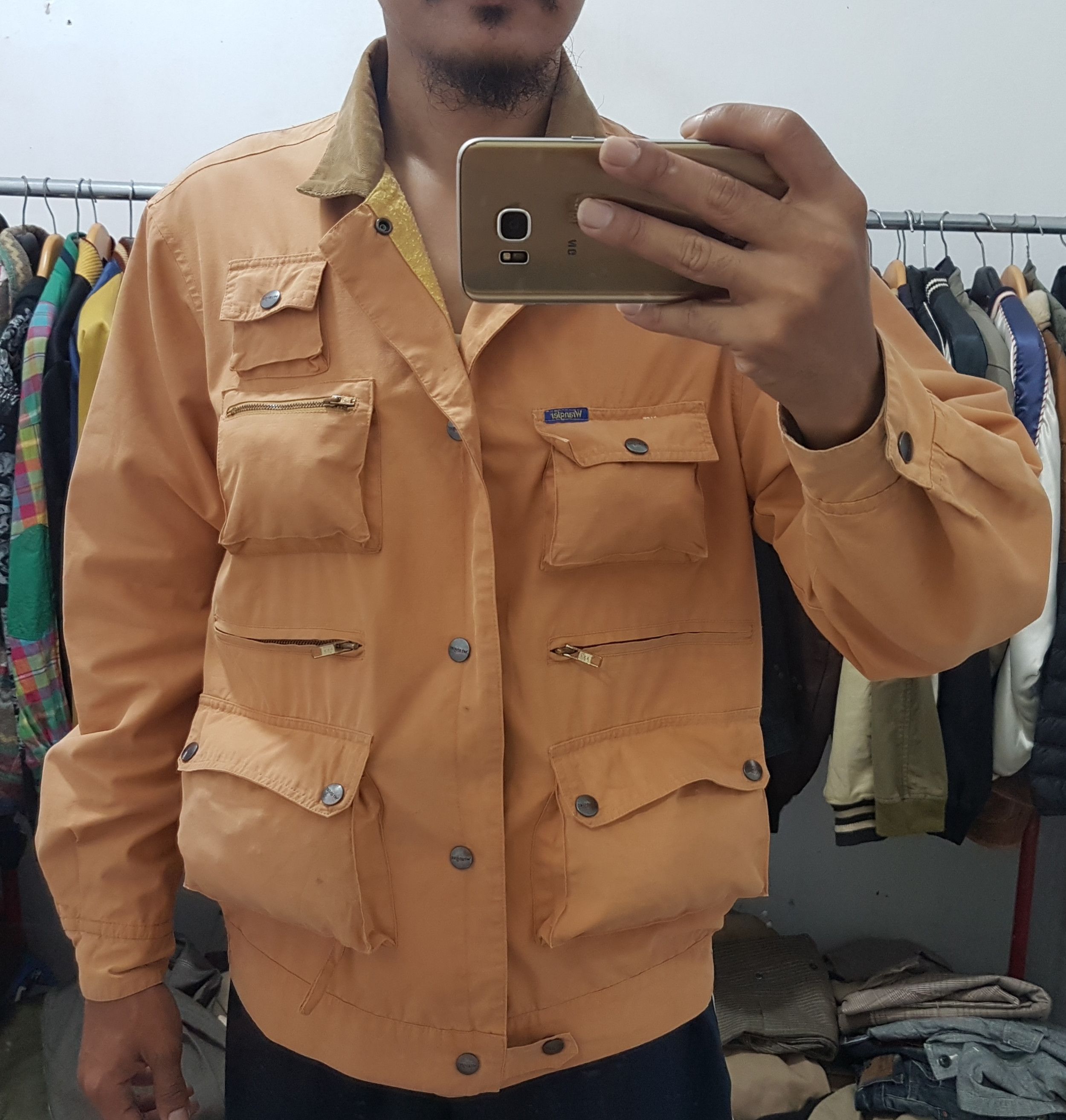 Vintage Fit M to L, Vintage Wrangler Japan Hunting Tactical Jacket Size US M / EU 48-50 / 2 - 14 Thumbnail