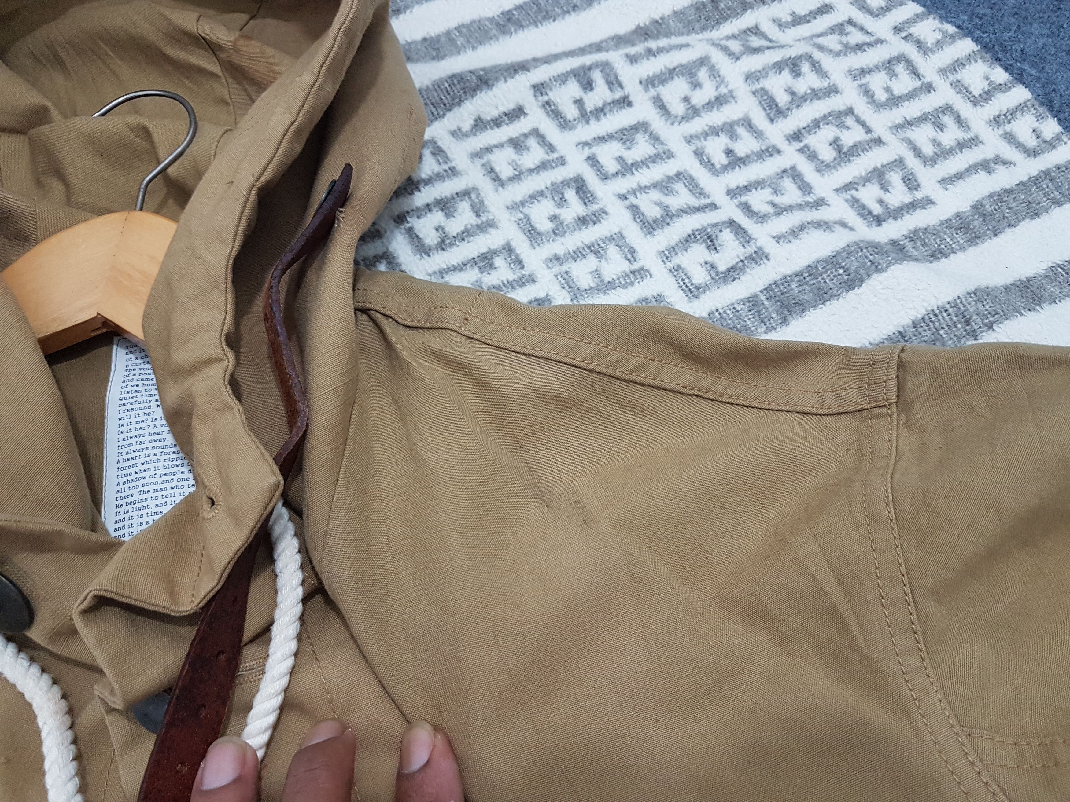 Japanese Brand Japanese Brand Bois Inapt Remake Oversize Coat Jacket Size US M / EU 48-50 / 2 - 8 Thumbnail