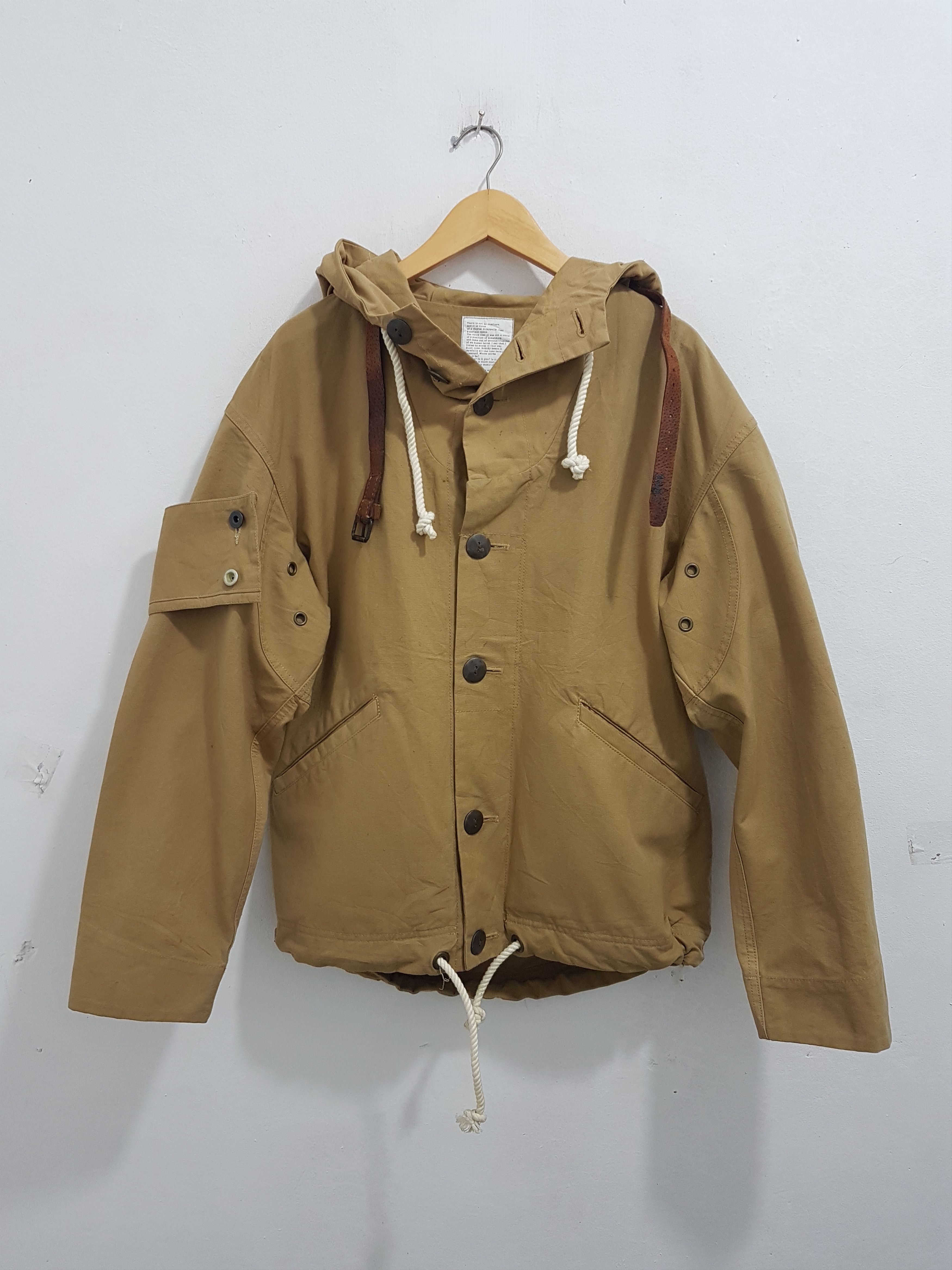 Japanese Brand Japanese Brand Bois Inapt Remake Oversize Coat Jacket Size US M / EU 48-50 / 2 - 1 Thumbnail