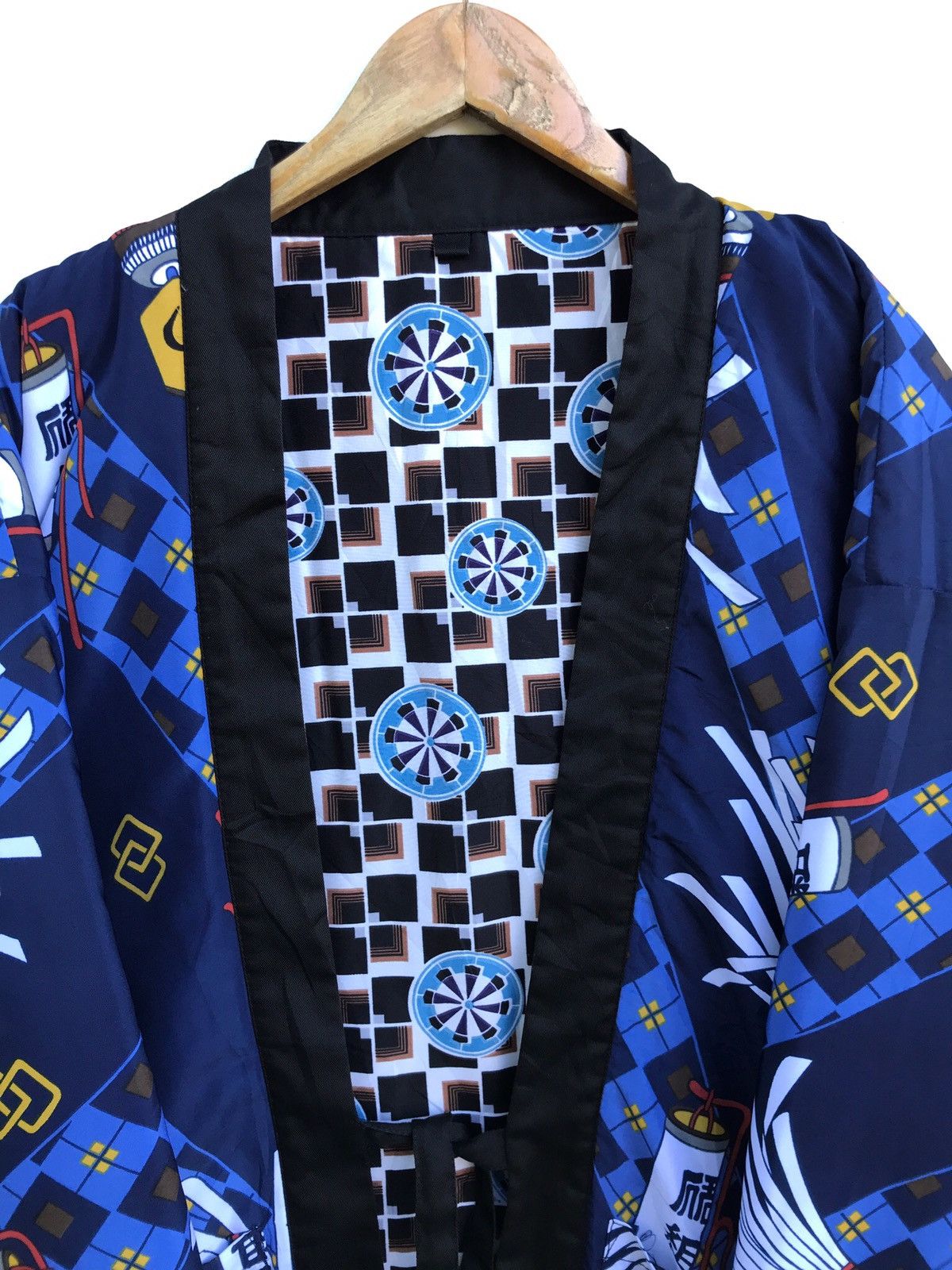 Japanese Brand Vintage Handmade Japanese Kimono Winter Reversible Japan Size US L / EU 52-54 / 3 - 8 Thumbnail