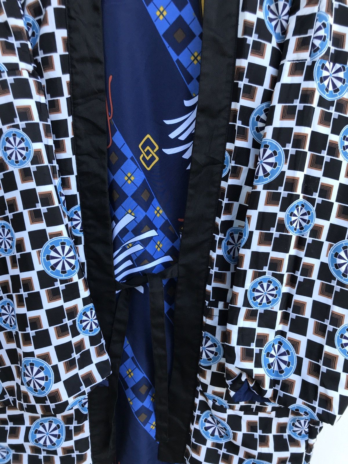 Japanese Brand Vintage Handmade Japanese Kimono Winter Reversible Japan Size US L / EU 52-54 / 3 - 9 Thumbnail