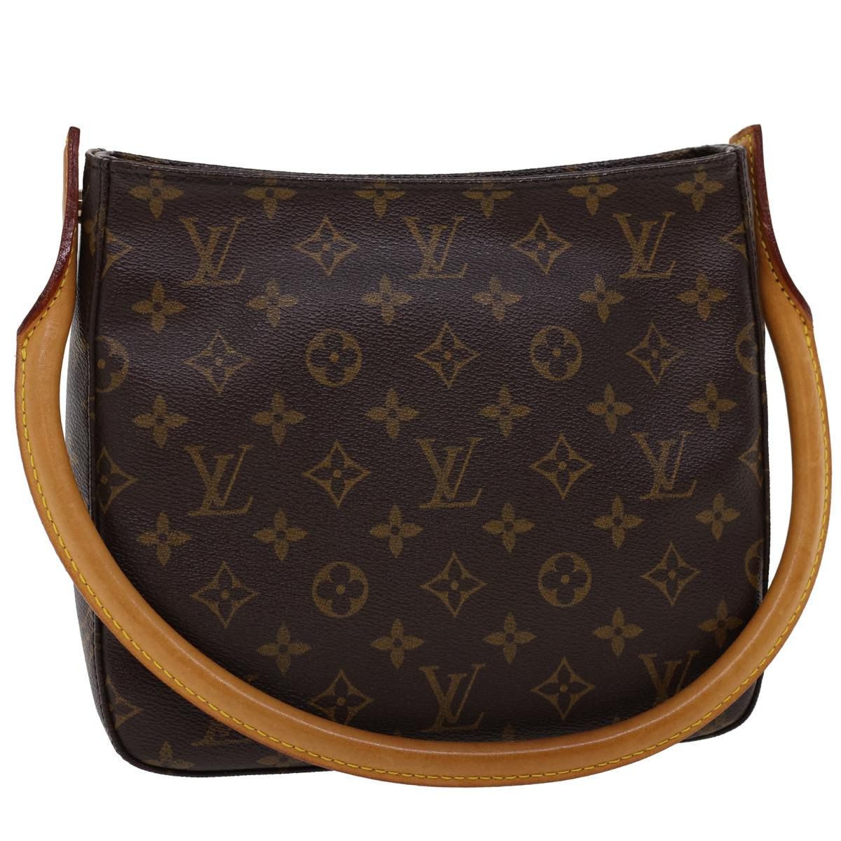 LOUIS VUITTON Monogram Looping MM Shoulder Bag M51146 LV Auth