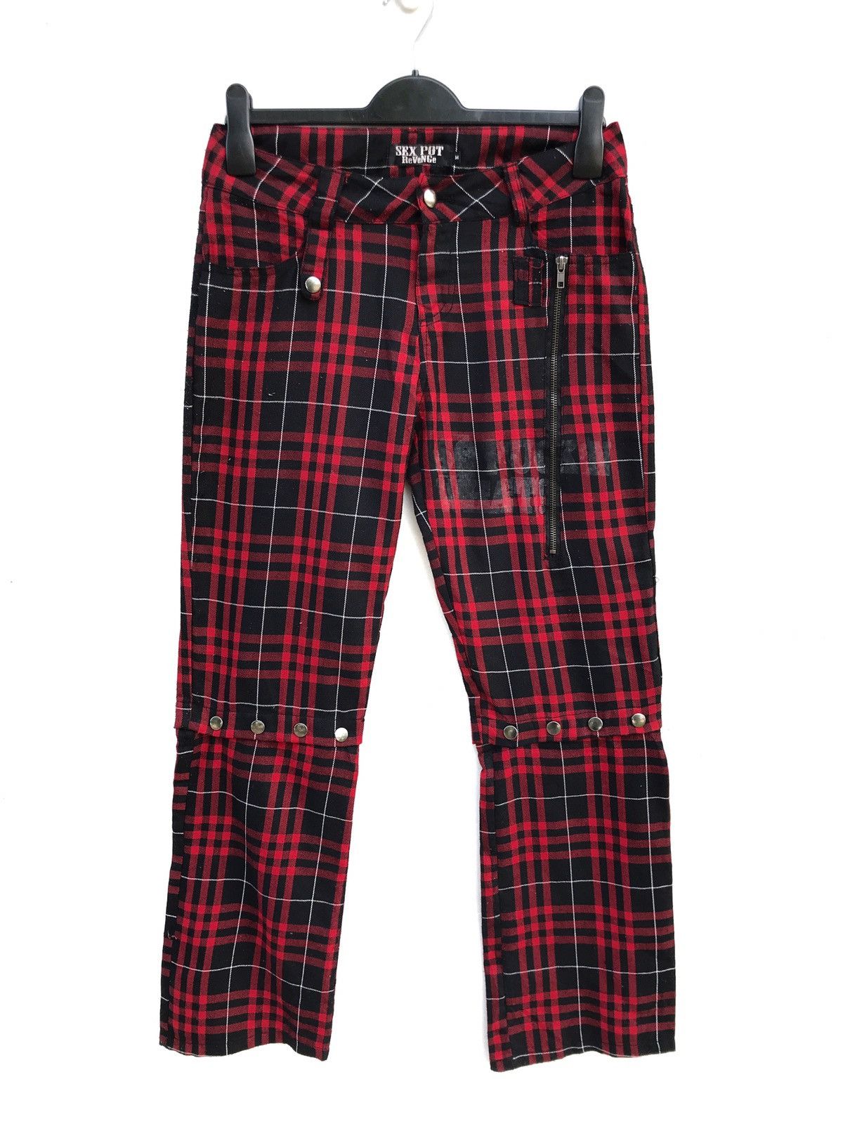 Japanese Brand × Seditionaries Japanese Brand Sex Pot Revenge Seditionaries Tartan Pant Size US 28 / EU 44 - 1 Thumbnail