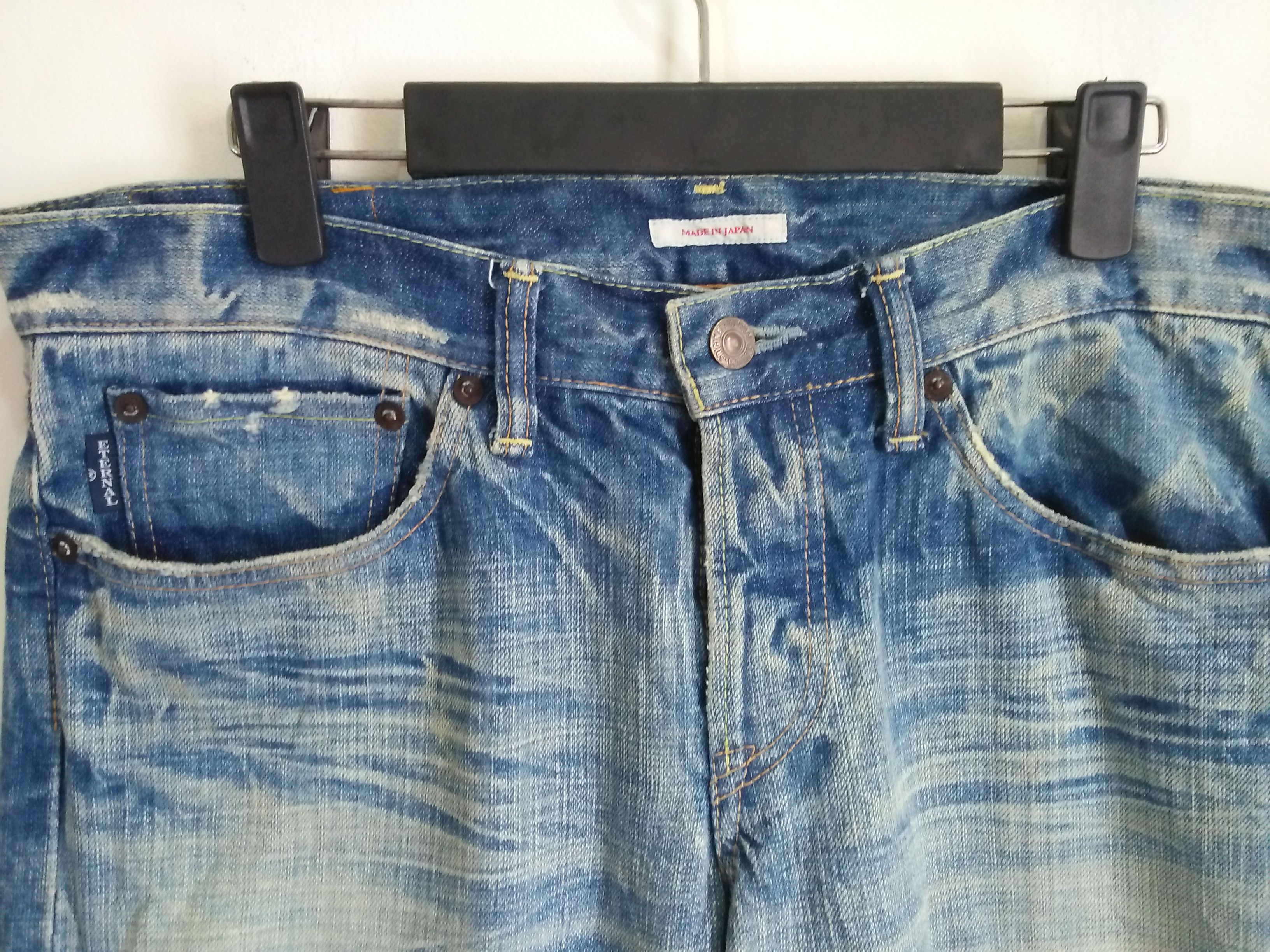 Kapital Japanese Brand ETERNAL Stone Wash Denim Jeans Size US 32 / EU 48 - 3 Thumbnail
