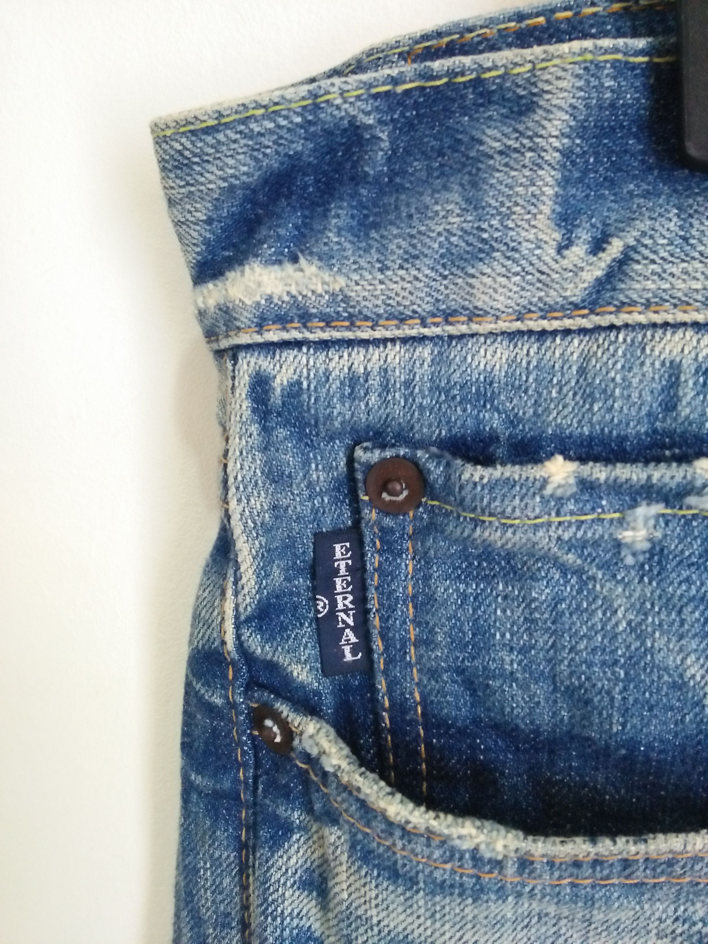 Kapital Japanese Brand ETERNAL Stone Wash Denim Jeans Size US 32 / EU 48 - 5 Thumbnail