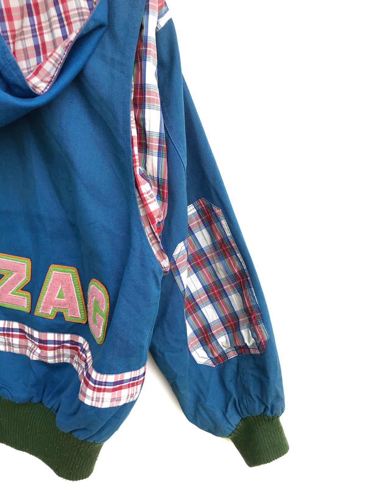 Japanese Brand Made In Tokyo Zig Zag Hoodie Jacket Streetwear Style Design Size US M / EU 48-50 / 2 - 11 Thumbnail