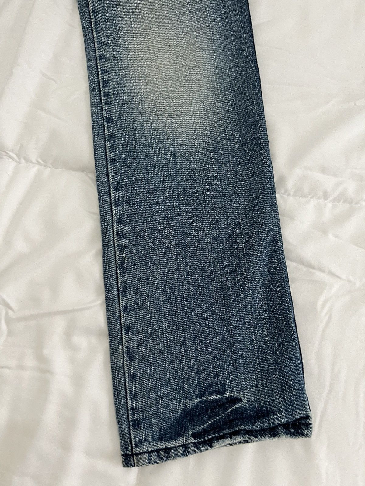Japanese Brand Japanese Brand 179/WG Nicole Club Double Waist Distressed Size US 30 / EU 46 - 5 Thumbnail