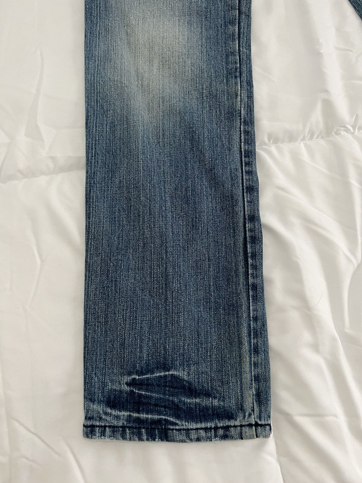 Japanese Brand Japanese Brand 179/WG Nicole Club Double Waist Distressed Size US 30 / EU 46 - 6 Thumbnail