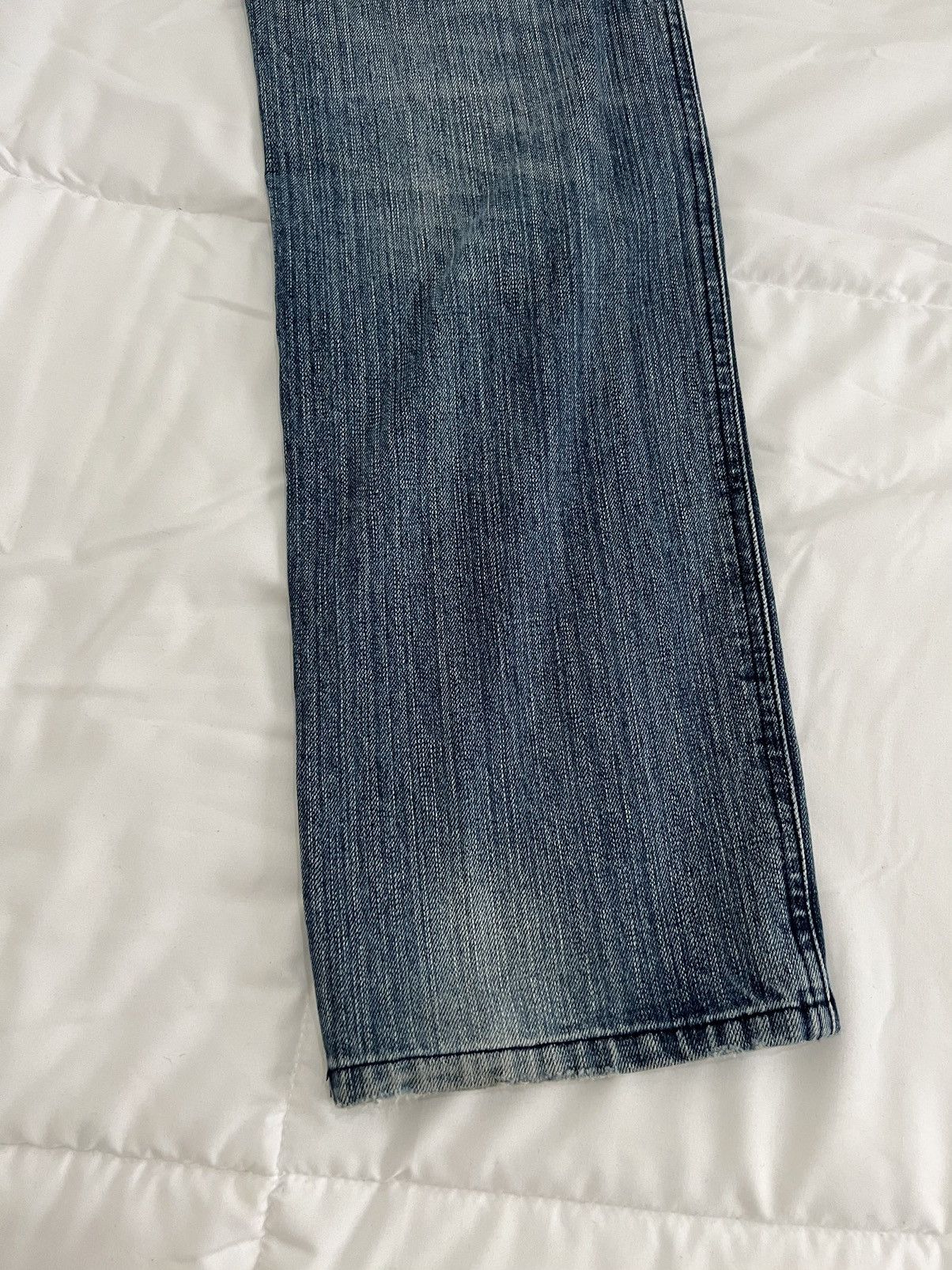 Japanese Brand Japanese Brand 179/WG Nicole Club Double Waist Distressed Size US 30 / EU 46 - 7 Thumbnail