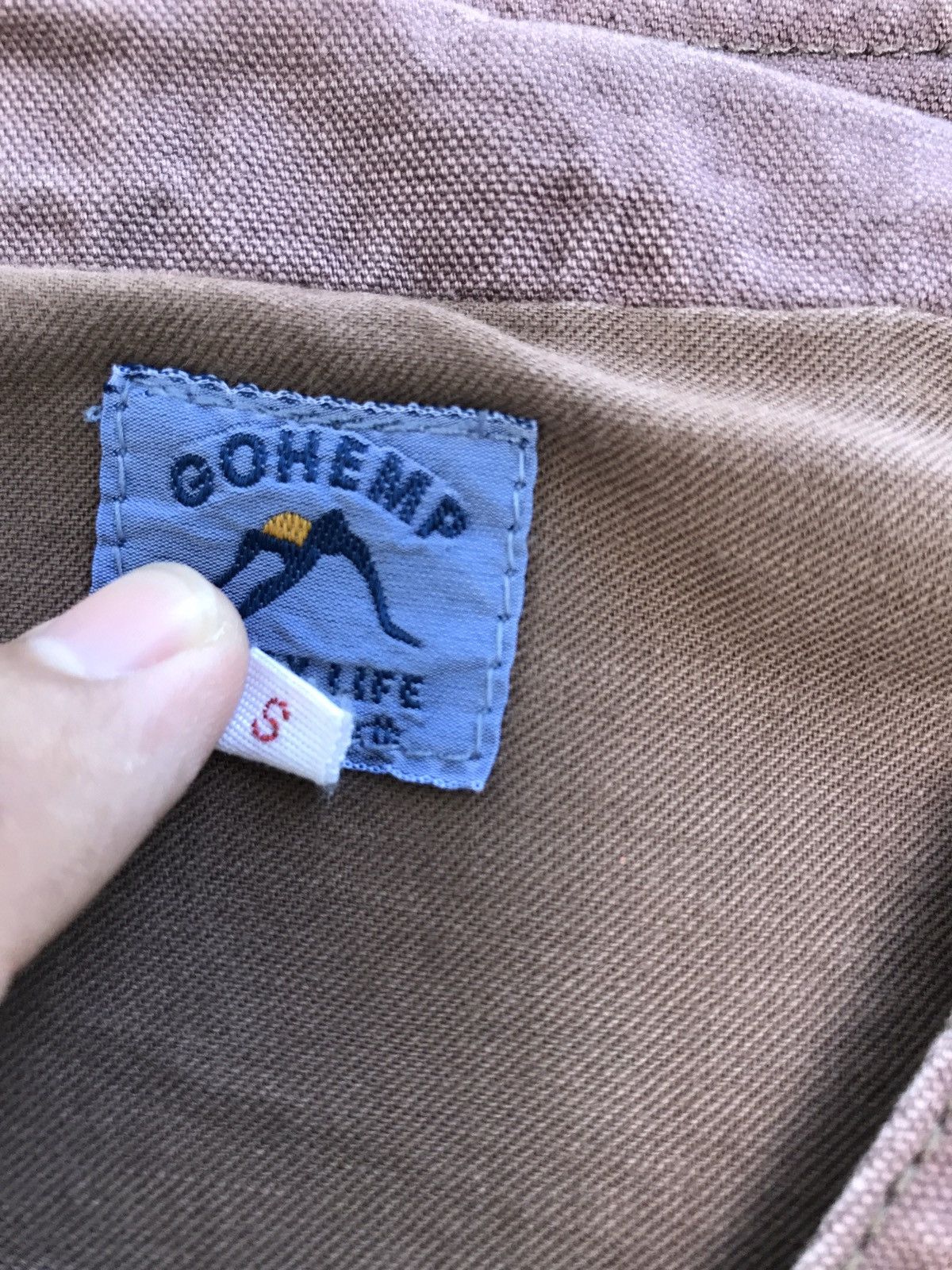 Japanese Brand Japanese Brand Gohemp Vest Hemp Multipocket Vest Jacket Size US S / EU 44-46 / 1 - 6 Thumbnail
