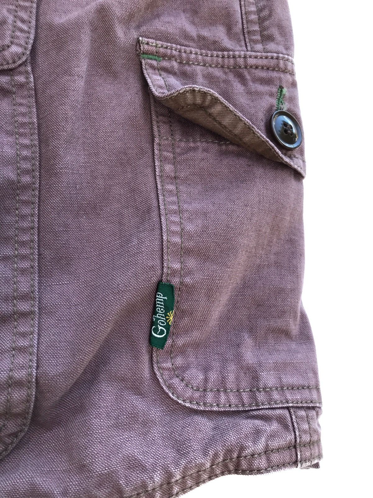 Japanese Brand Japanese Brand Gohemp Vest Hemp Multipocket Vest Jacket Size US S / EU 44-46 / 1 - 4 Thumbnail