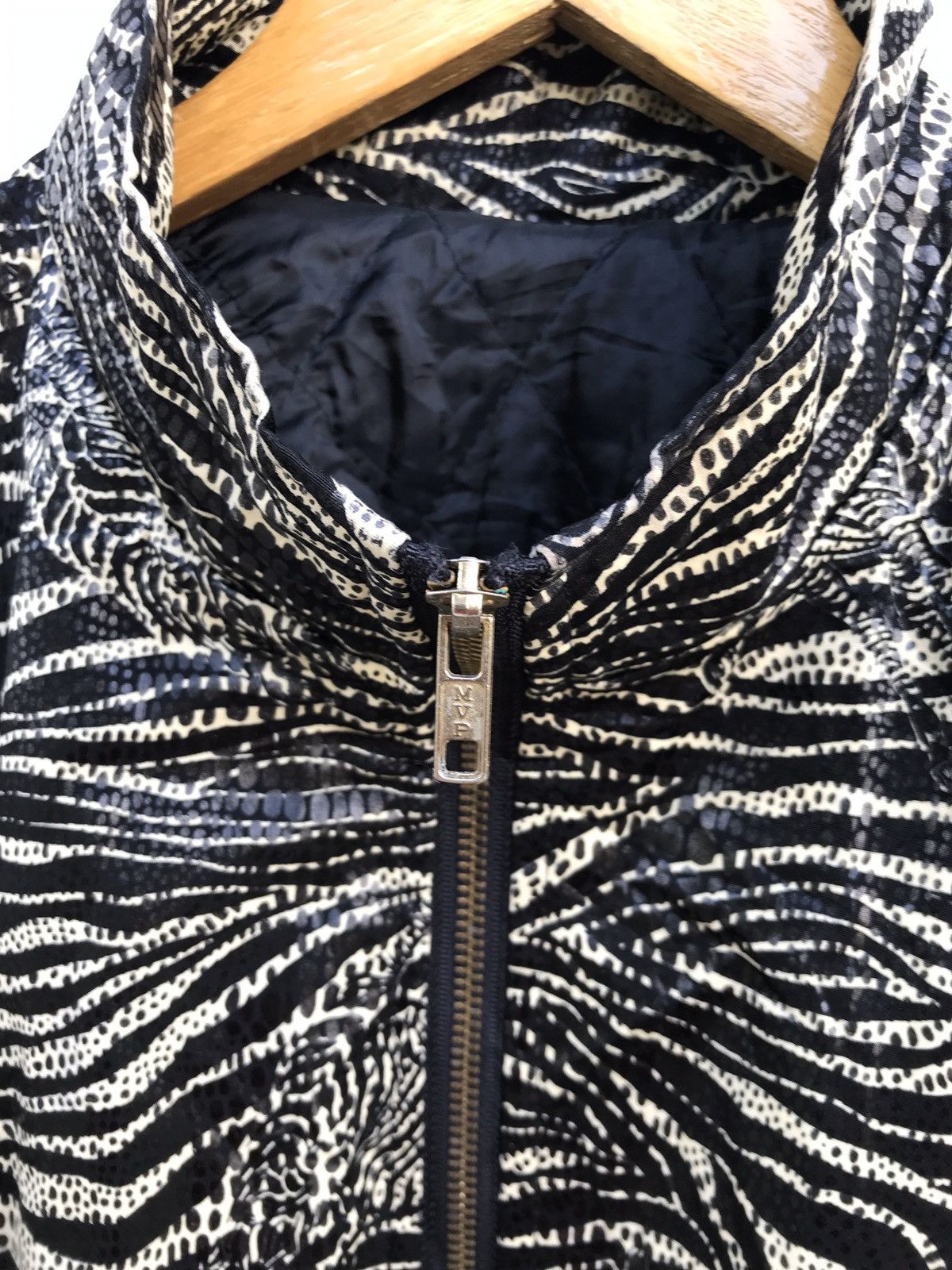 Designer All Overprint Zebra MVP Bomber Designers Jacket Size US M / EU 48-50 / 2 - 6 Thumbnail