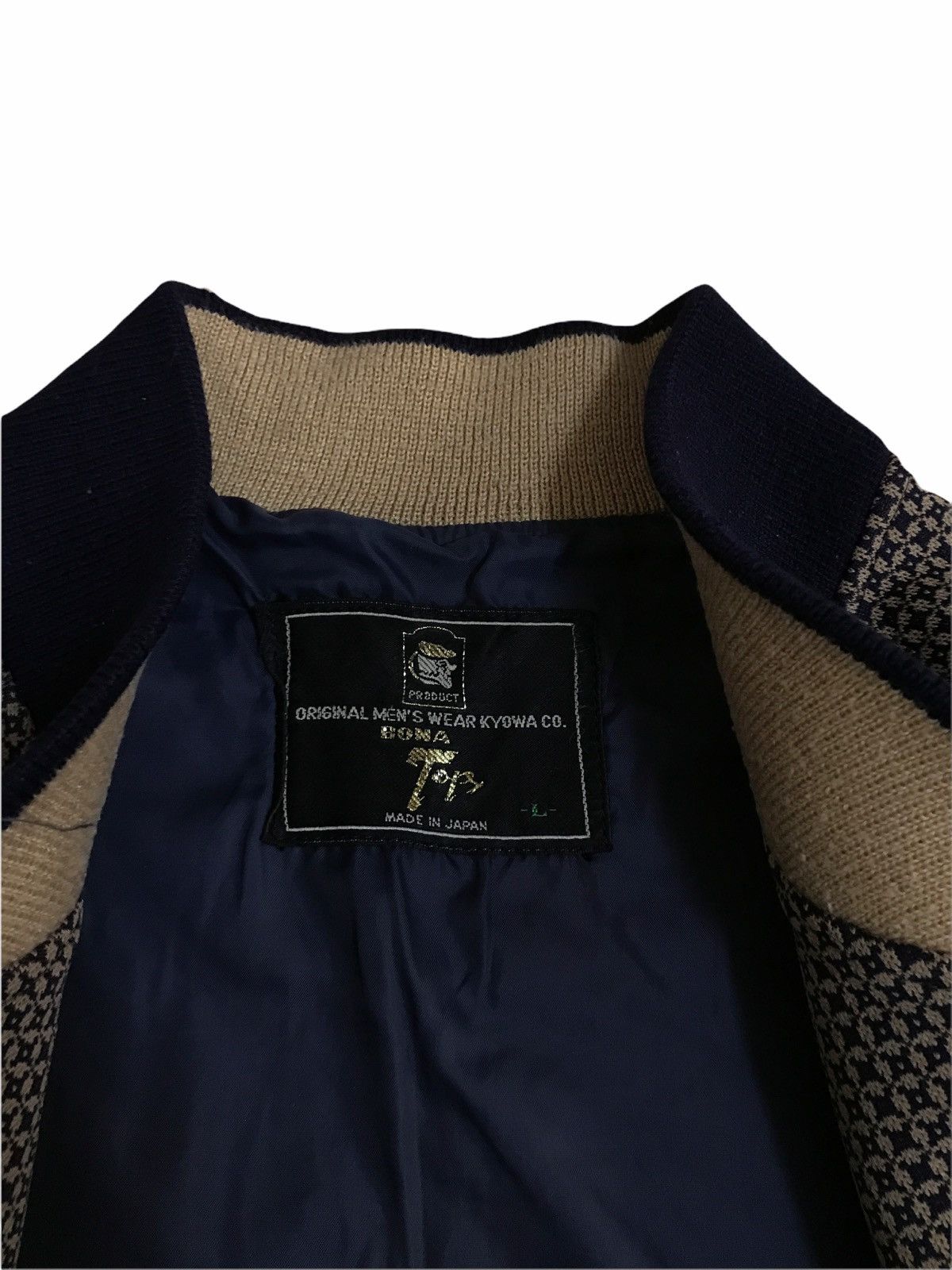 Japanese Brand Japanese Brand Bona Top Plaid Zipper Bomber Visvim Style Size US S / EU 44-46 / 1 - 7 Thumbnail