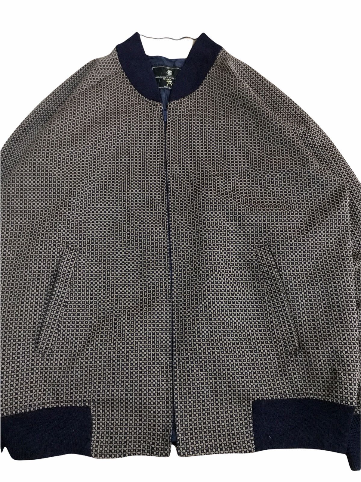 Japanese Brand Japanese Brand Bona Top Plaid Zipper Bomber Visvim Style Size US S / EU 44-46 / 1 - 4 Thumbnail