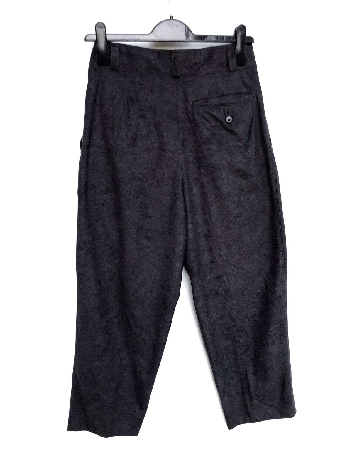 Designer × Japanese Brand Vintage Jun Men Velvet Baggy Pants Comme des Garcons Style Size US 28 / EU 44 - 2 Thumbnail