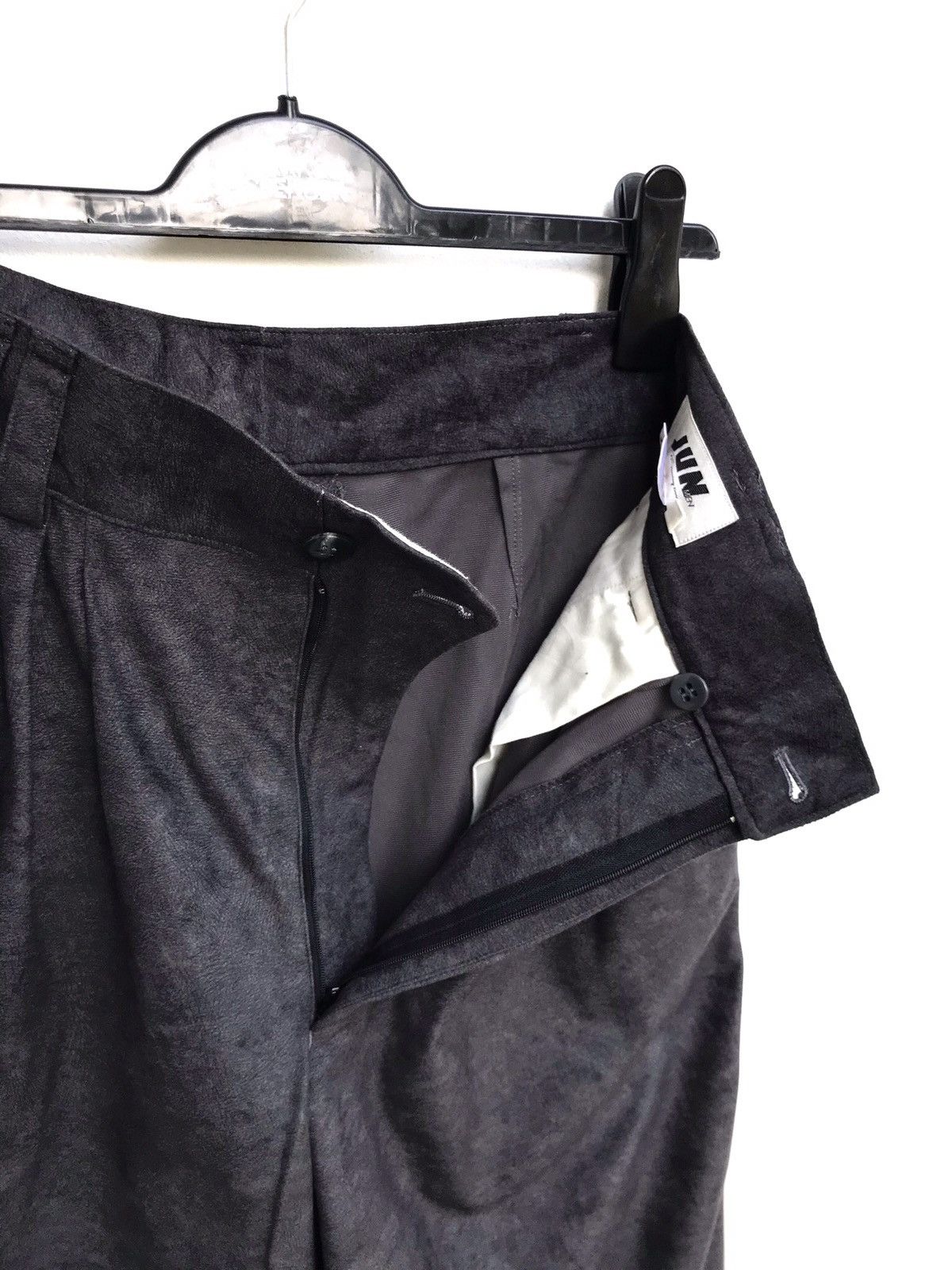 Designer × Japanese Brand Vintage Jun Men Velvet Baggy Pants Comme des Garcons Style Size US 28 / EU 44 - 4 Thumbnail