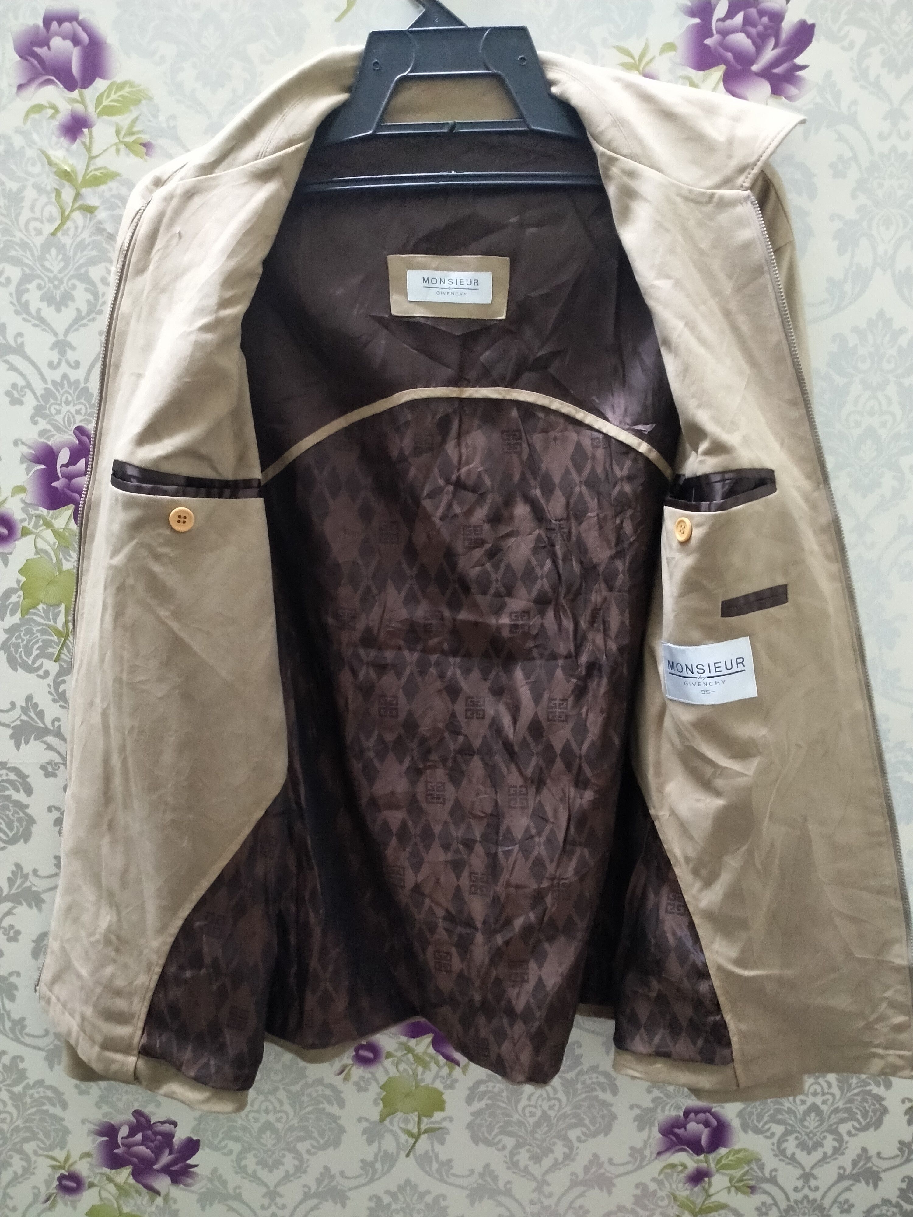 Designer × Givenchy GIVENCHY LEATHER JACKET MULTI POCKET Size US L / EU 52-54 / 3 - 8 Thumbnail