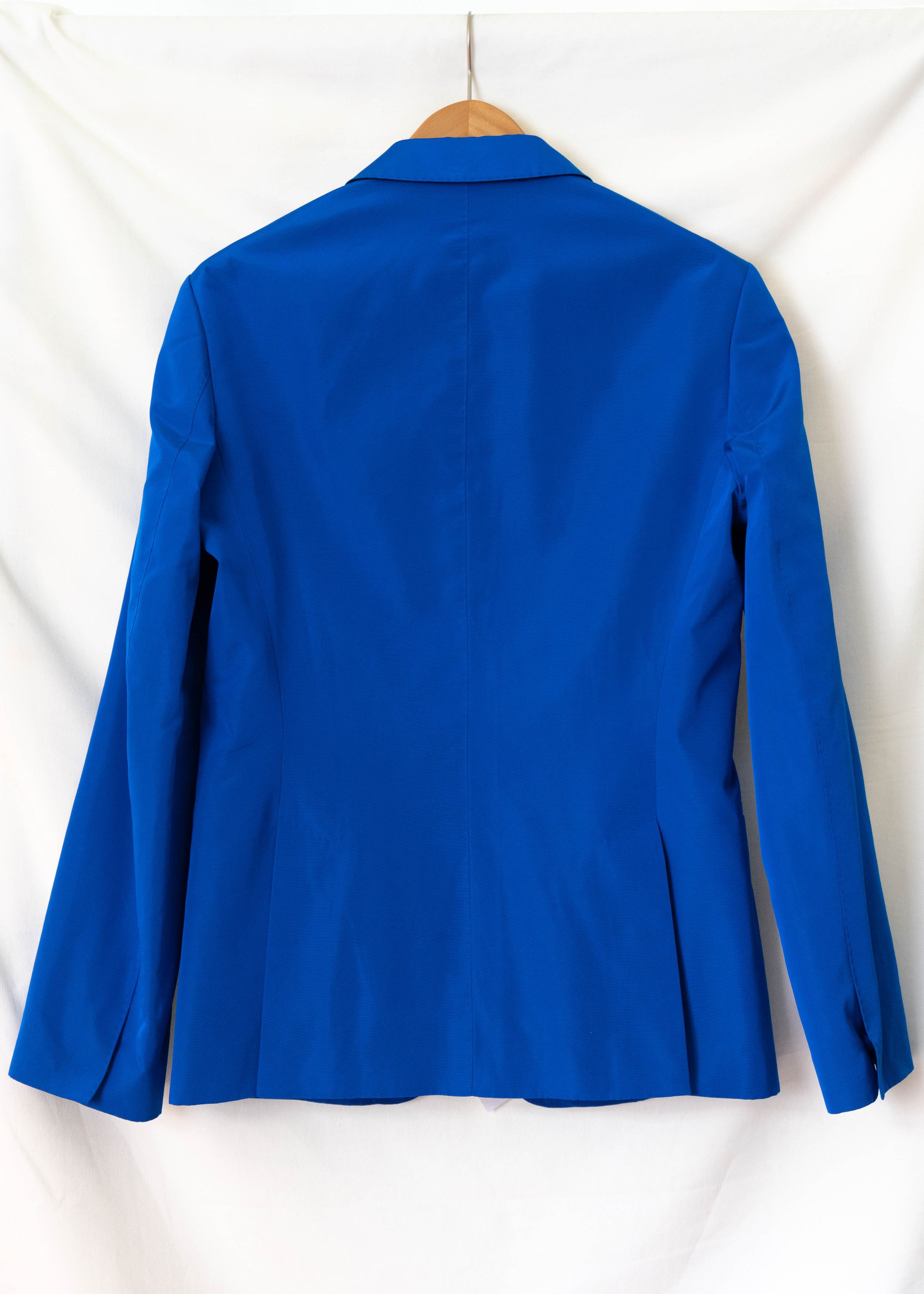 Haider Ackermann SS20 slim blue jacket Size US M / EU 48-50 / 2 - 2 Thumbnail