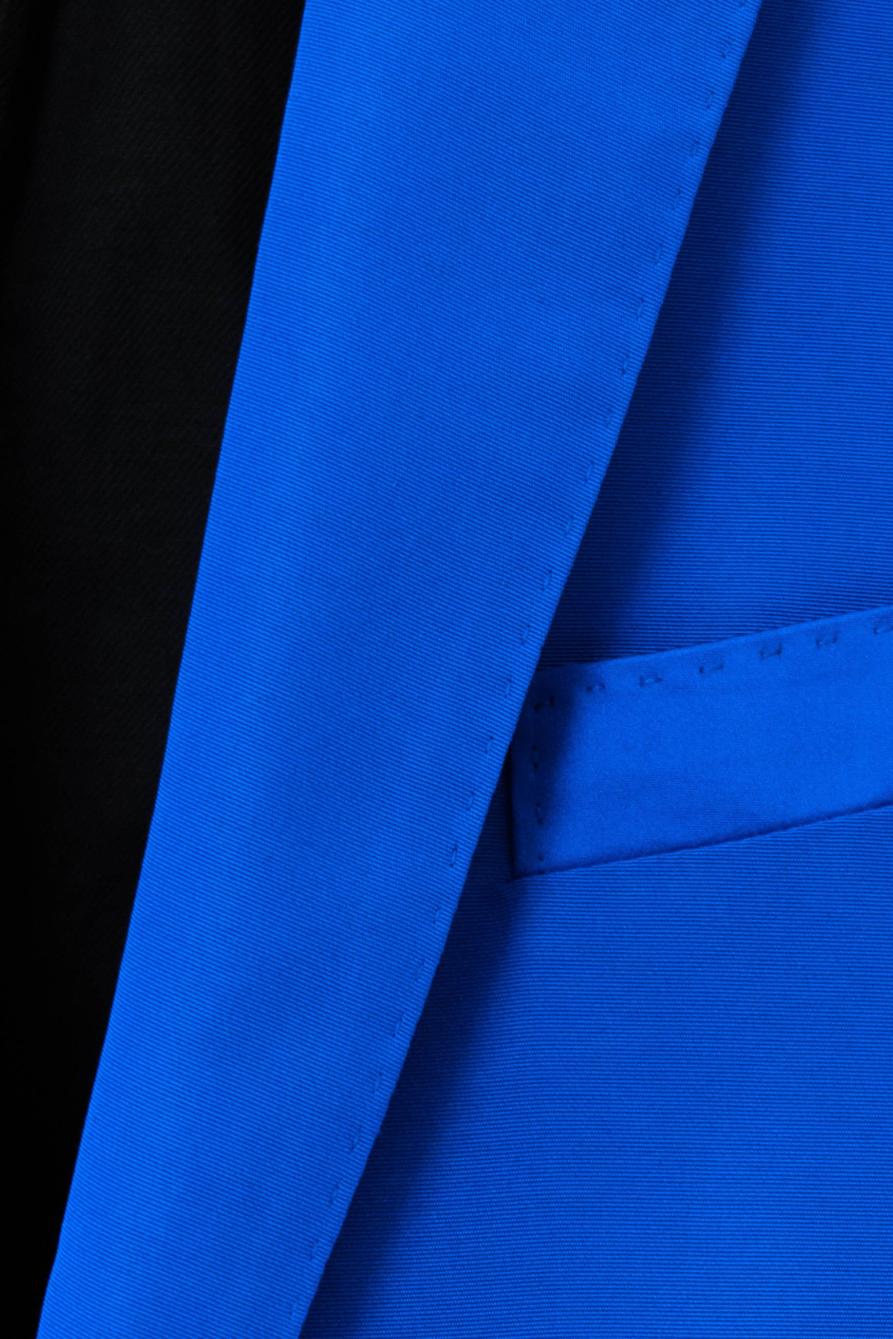 Haider Ackermann SS20 slim blue jacket Size US M / EU 48-50 / 2 - 5 Thumbnail