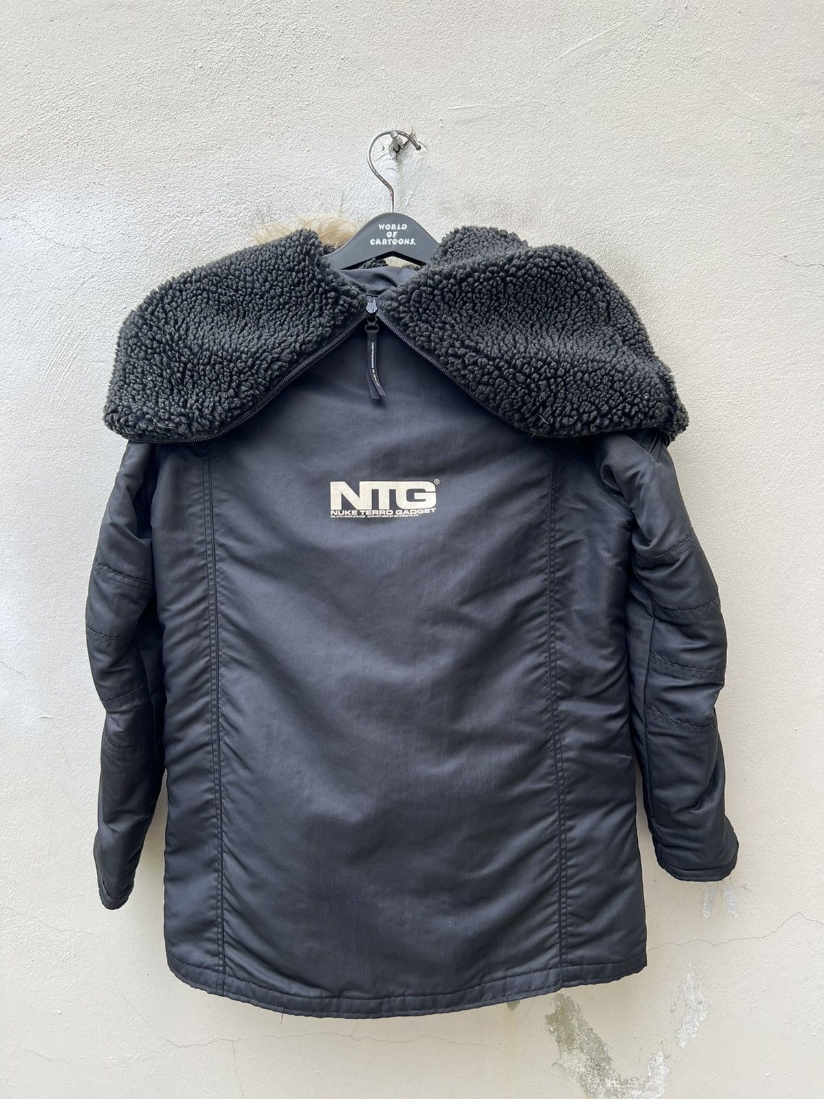 Japanese Brand Vintage 2000s NUKE Pre Julius 7 Waxed Artic Parka Jacket Size US M / EU 48-50 / 2 - 21 Thumbnail