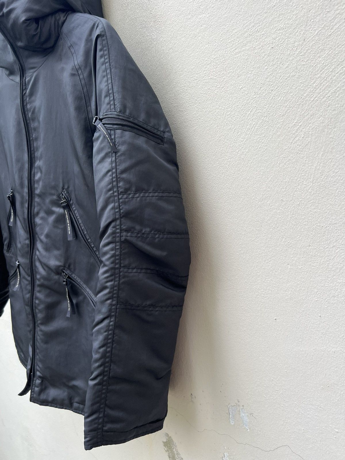 Japanese Brand Vintage 2000s NUKE Pre Julius 7 Waxed Artic Parka Jacket Size US M / EU 48-50 / 2 - 13 Thumbnail