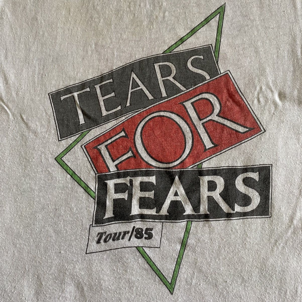 Band Tees VINTAGE 80S TEARS FOR FEARS T-SHIRT Size US S / EU 44-46 / 1 - 5 Thumbnail