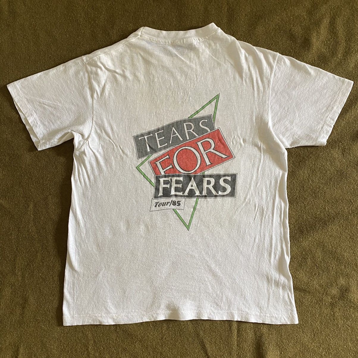 Band Tees VINTAGE 80S TEARS FOR FEARS T-SHIRT Size US S / EU 44-46 / 1 - 2 Thumbnail