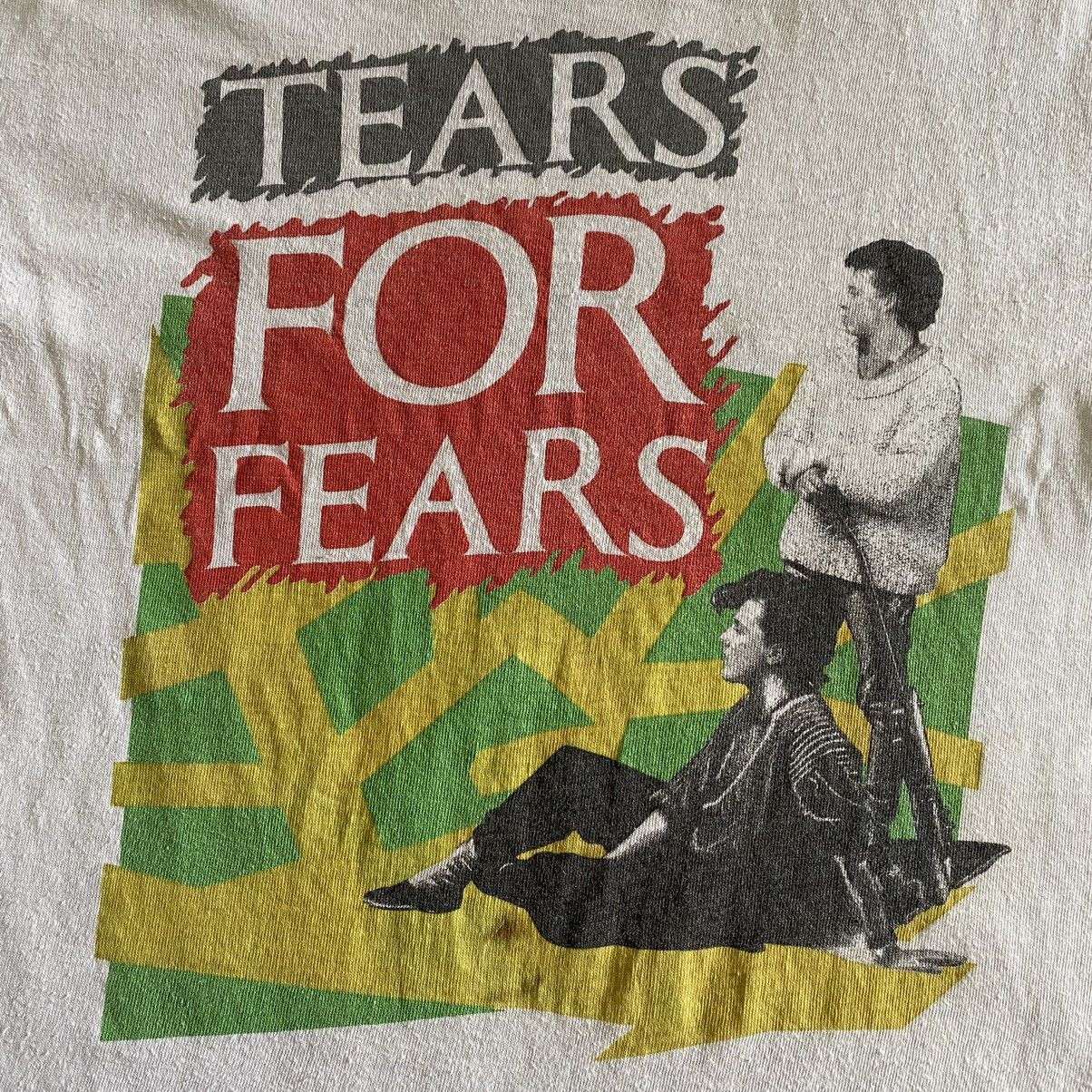 Band Tees VINTAGE 80S TEARS FOR FEARS T-SHIRT Size US S / EU 44-46 / 1 - 4 Thumbnail