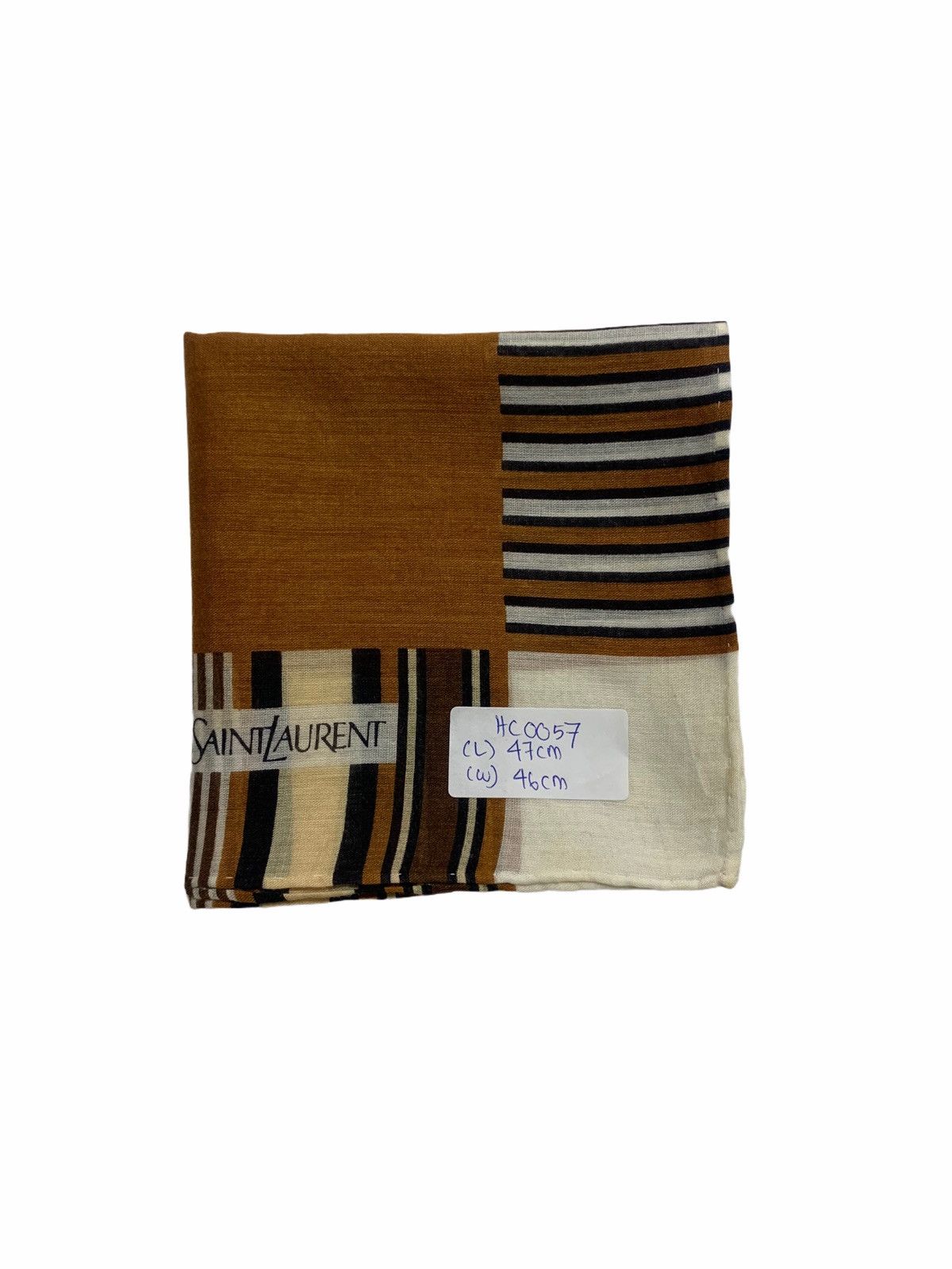Vintage YSL bandana headband handkerchief neckerchief pocketsquare Size ONE SIZE - 5 Thumbnail