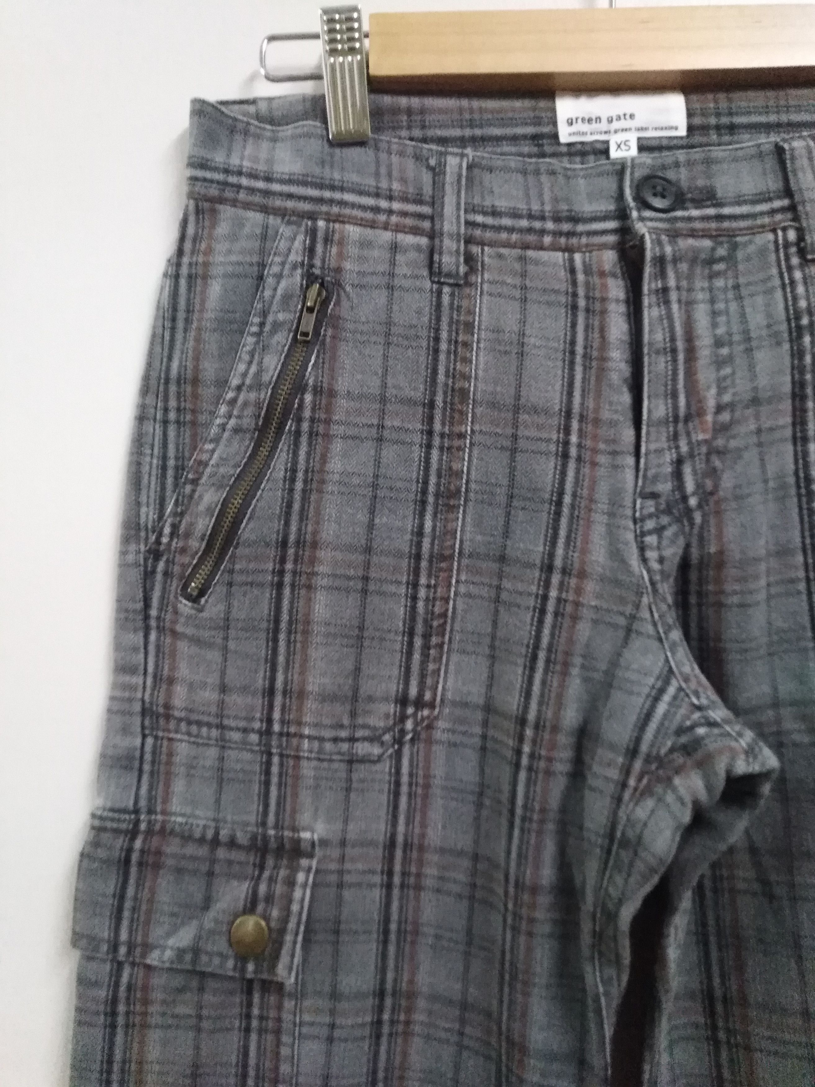 PPFM Japan United Arrows Tartan Checked Cargo Size US 28 / EU 44 - 4 Thumbnail