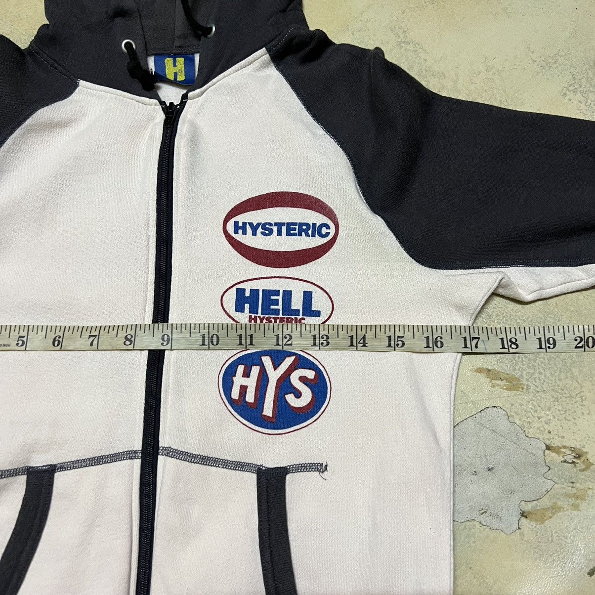 Hysteric Glamour Hysteric Glamour Big Logo Hoodie Sweater Size US XS / EU 42 / 0 - 11 Thumbnail