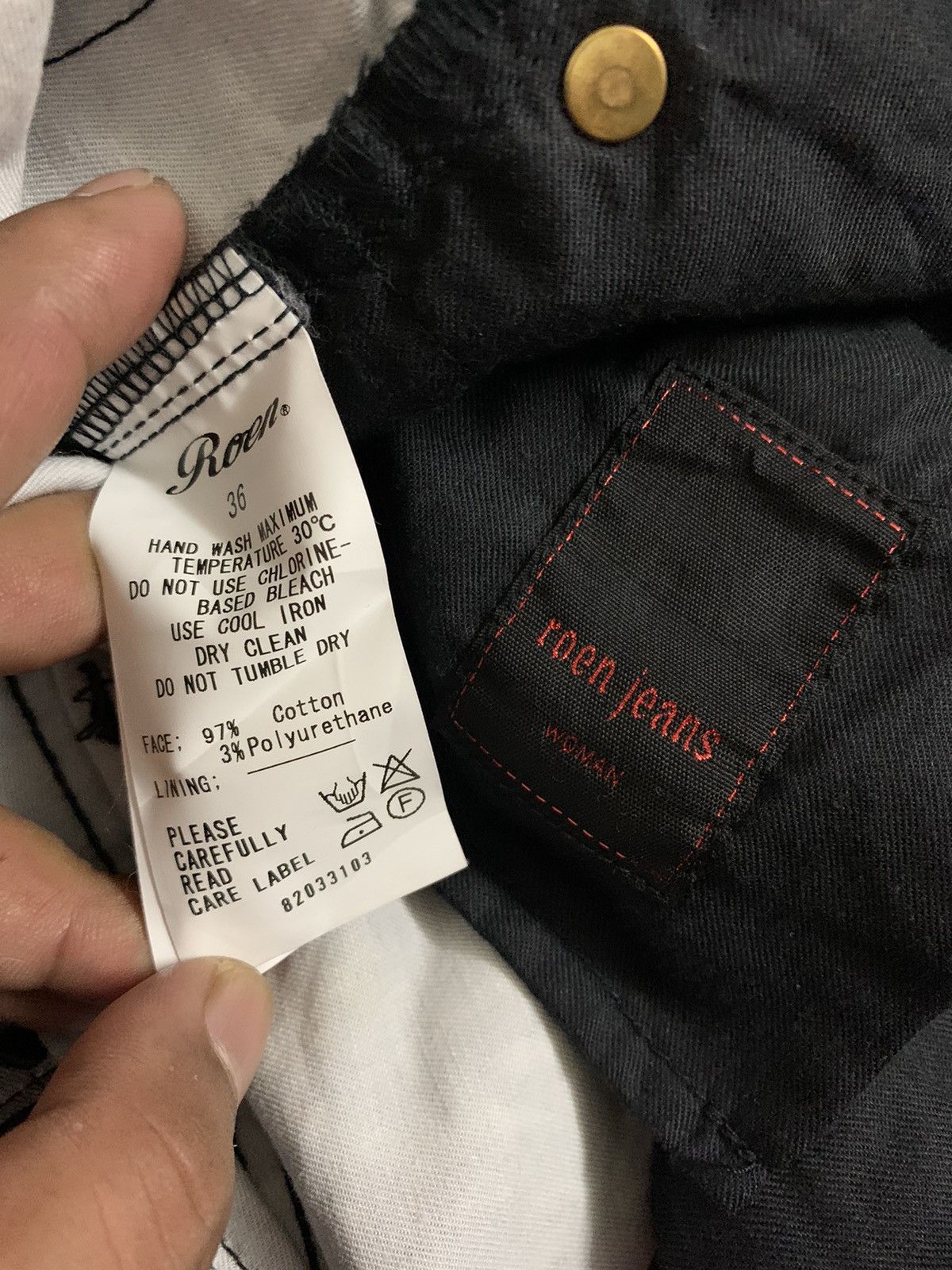 Mastermind Japan × Roen Nwt Roen Mastermind Jeans Skinny Pants Size 28" / US 6 / IT 42 - 11 Thumbnail