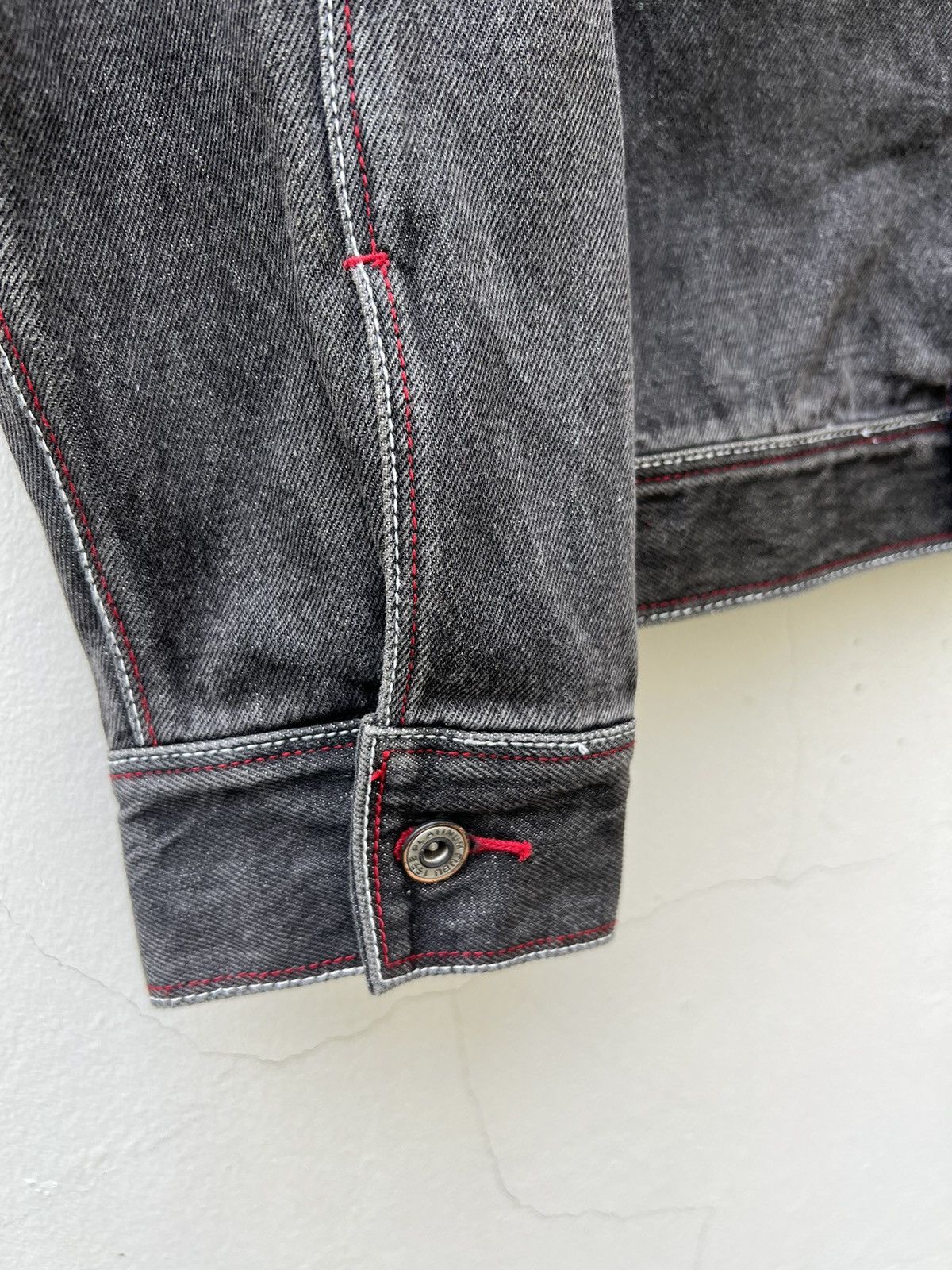 Fubu VTG Platinum Fubu RUDY Embroidery Baggy Hip Hop Denim Jacket Size US L / EU 52-54 / 3 - 12 Thumbnail