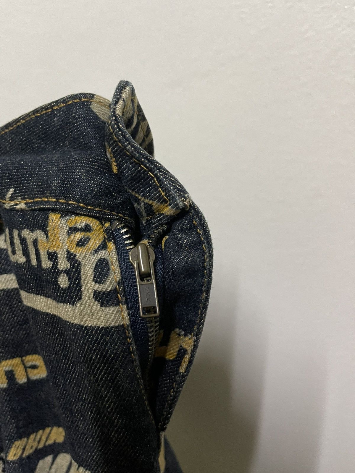Japanese Brand × Vintage Clutch Flare Jeans Full Printed Size 26" / US 2 / IT 38 - 18 Thumbnail