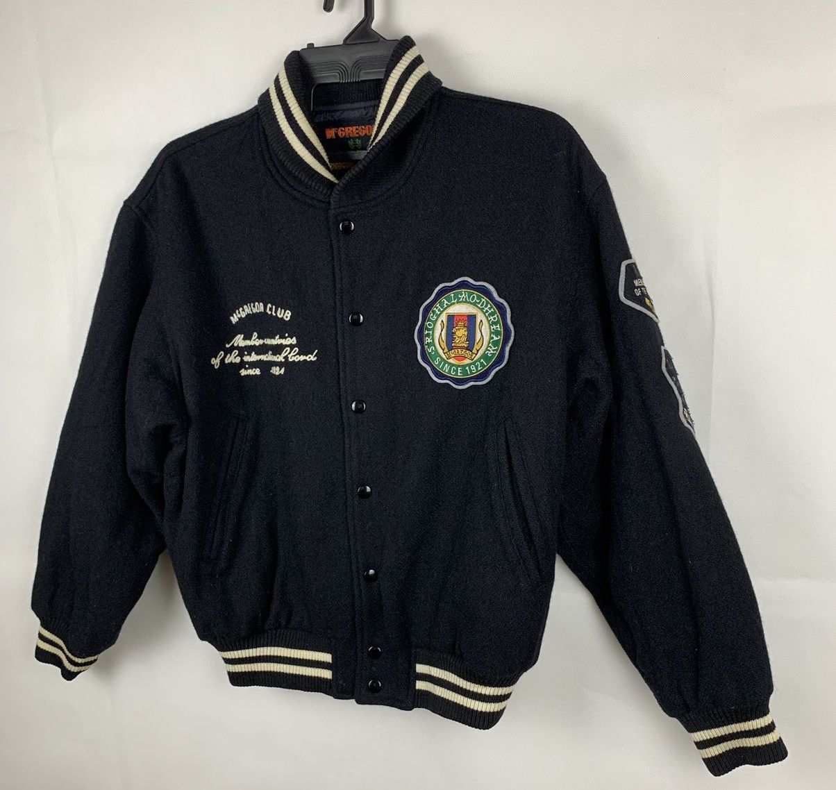 McGregor McGregor Club Varsity Jacket Rugby Club Patches Size US L / EU 52-54 / 3 - 8 Thumbnail