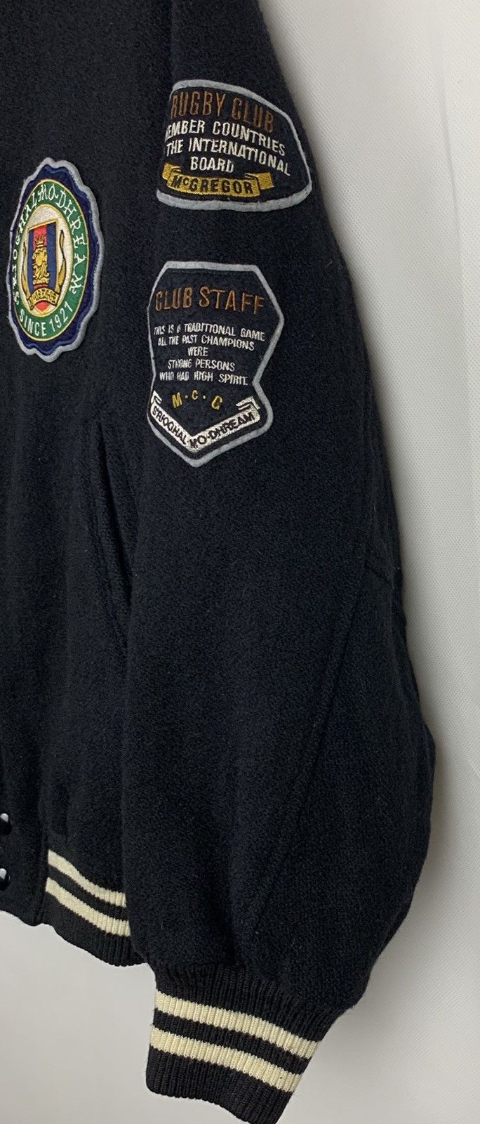 McGregor McGregor Club Varsity Jacket Rugby Club Patches Size US L / EU 52-54 / 3 - 14 Thumbnail