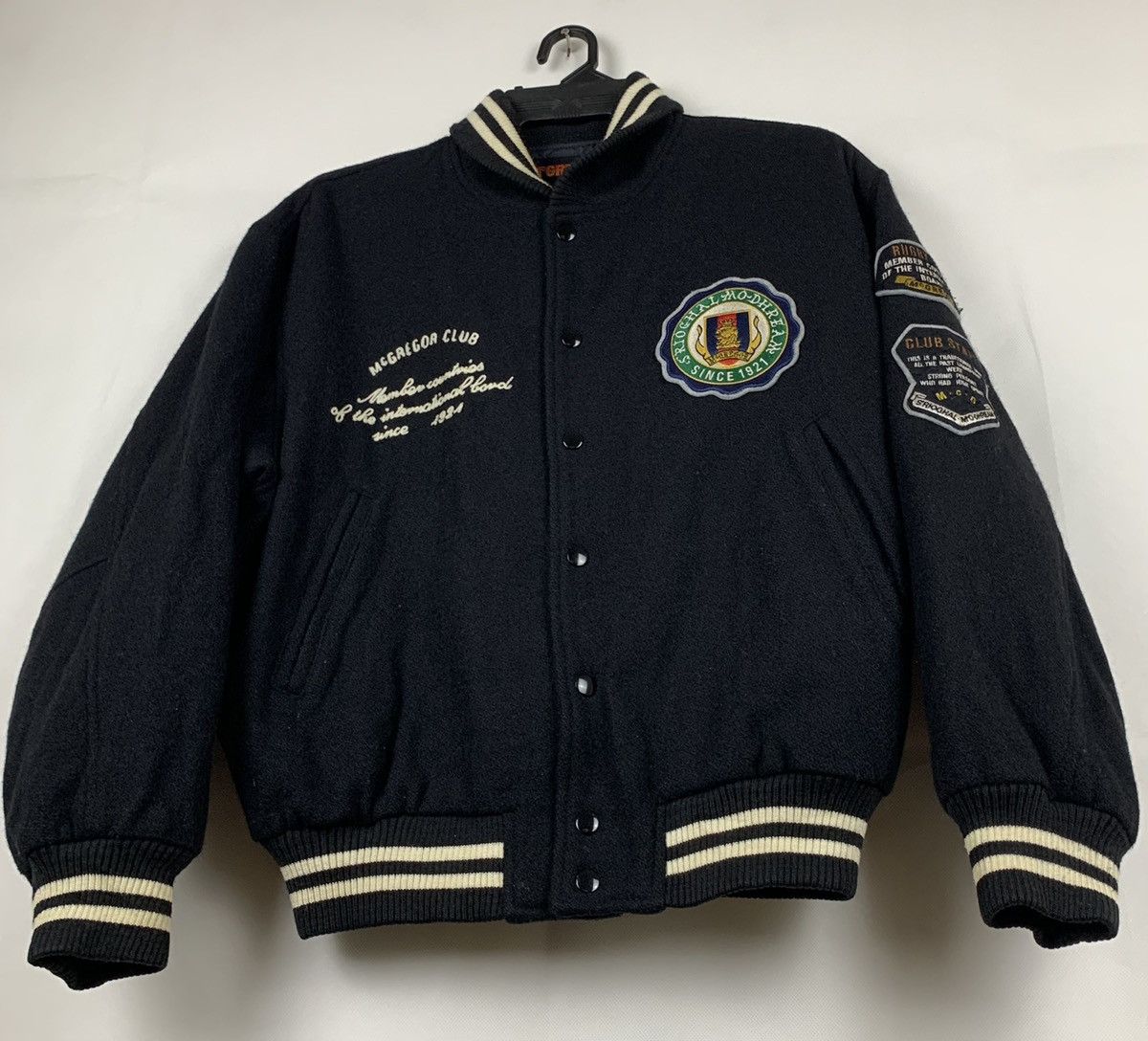 McGregor McGregor Club Varsity Jacket Rugby Club Patches Size US L / EU 52-54 / 3 - 10 Thumbnail