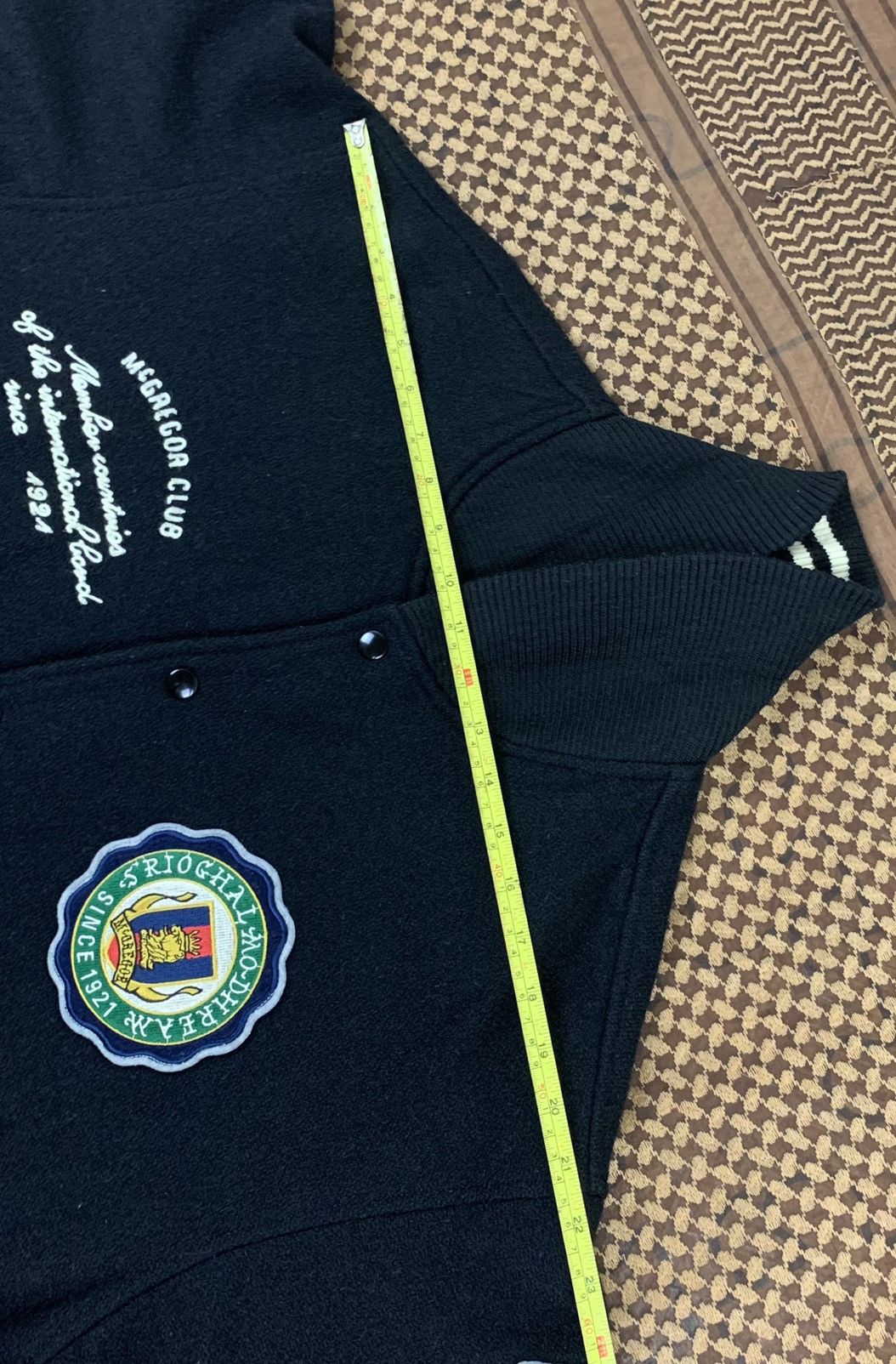 McGregor McGregor Club Varsity Jacket Rugby Club Patches Size US L / EU 52-54 / 3 - 23 Thumbnail