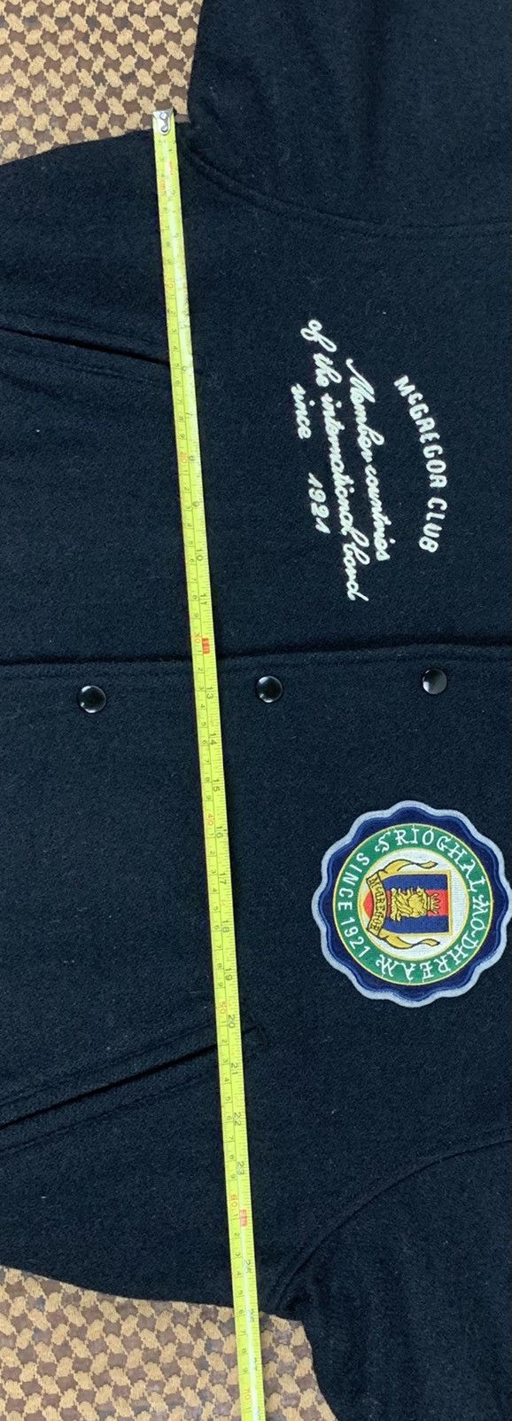 McGregor McGregor Club Varsity Jacket Rugby Club Patches Size US L / EU 52-54 / 3 - 21 Thumbnail