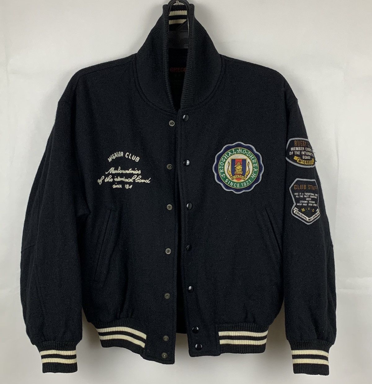 McGregor McGregor Club Varsity Jacket Rugby Club Patches Size US L / EU 52-54 / 3 - 12 Thumbnail