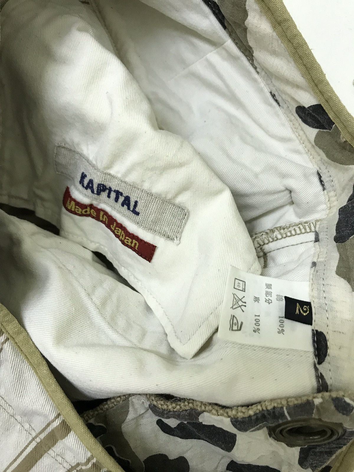Kapital Kapital Cropped Pant Striped Hybrid Woven Linen Size US 28 / EU 44 - 7 Thumbnail