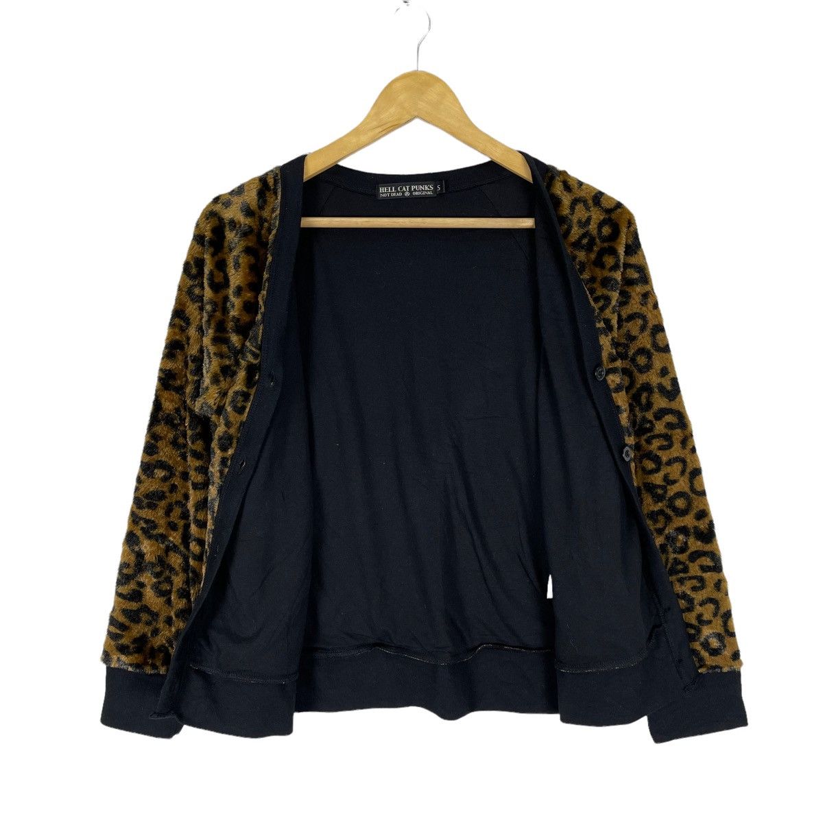 Japanese Brand × Seditionaries 🔥HELL CAT PUNKS LEOPARD VELVET CARDIGAN Size S / US 4 / IT 40 - 7 Thumbnail