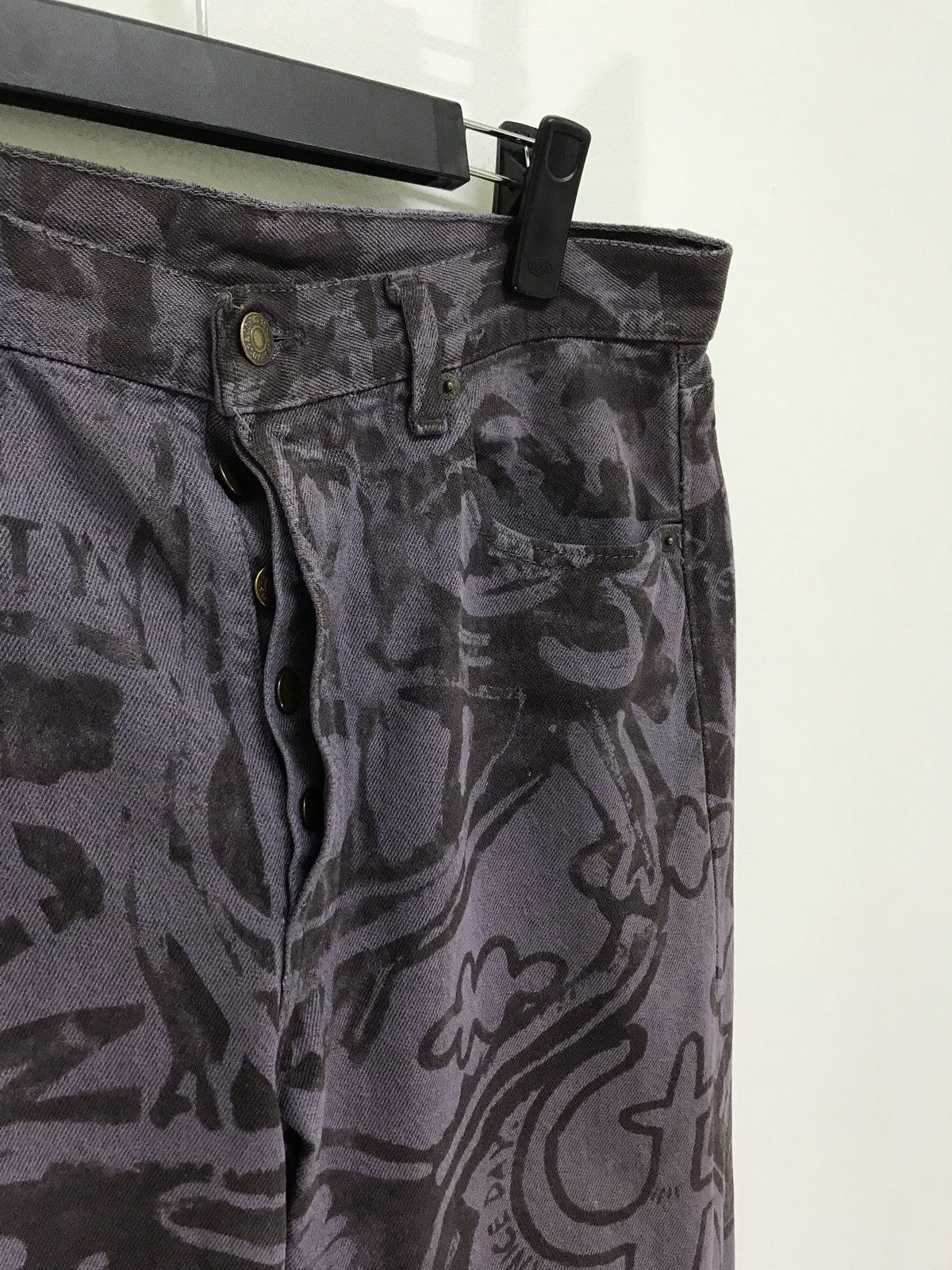 Levi's Vintage Clothing Made in USA Levi’s 501 Vtg Late 80s Rebuild Pop Art Regular Size US 32 / EU 48 - 10 Thumbnail