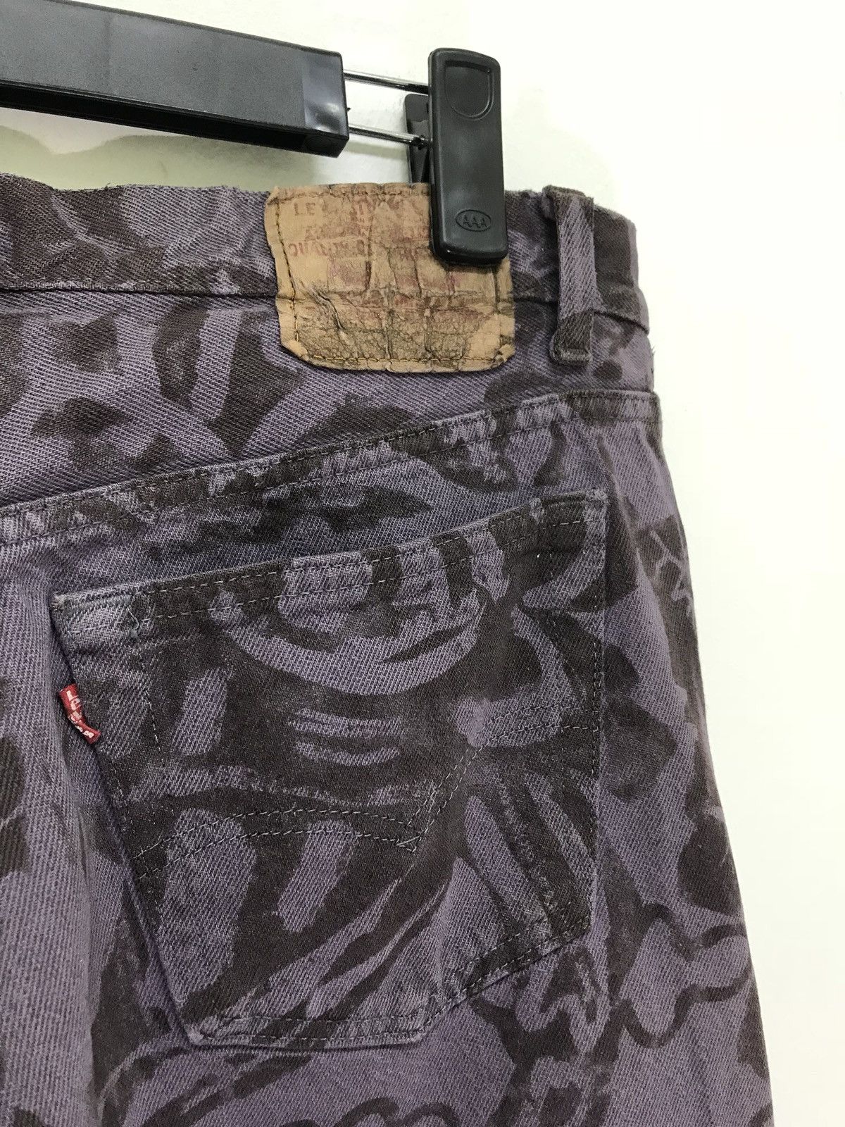 Levi's Vintage Clothing Made in USA Levi’s 501 Vtg Late 80s Rebuild Pop Art Regular Size US 32 / EU 48 - 4 Thumbnail